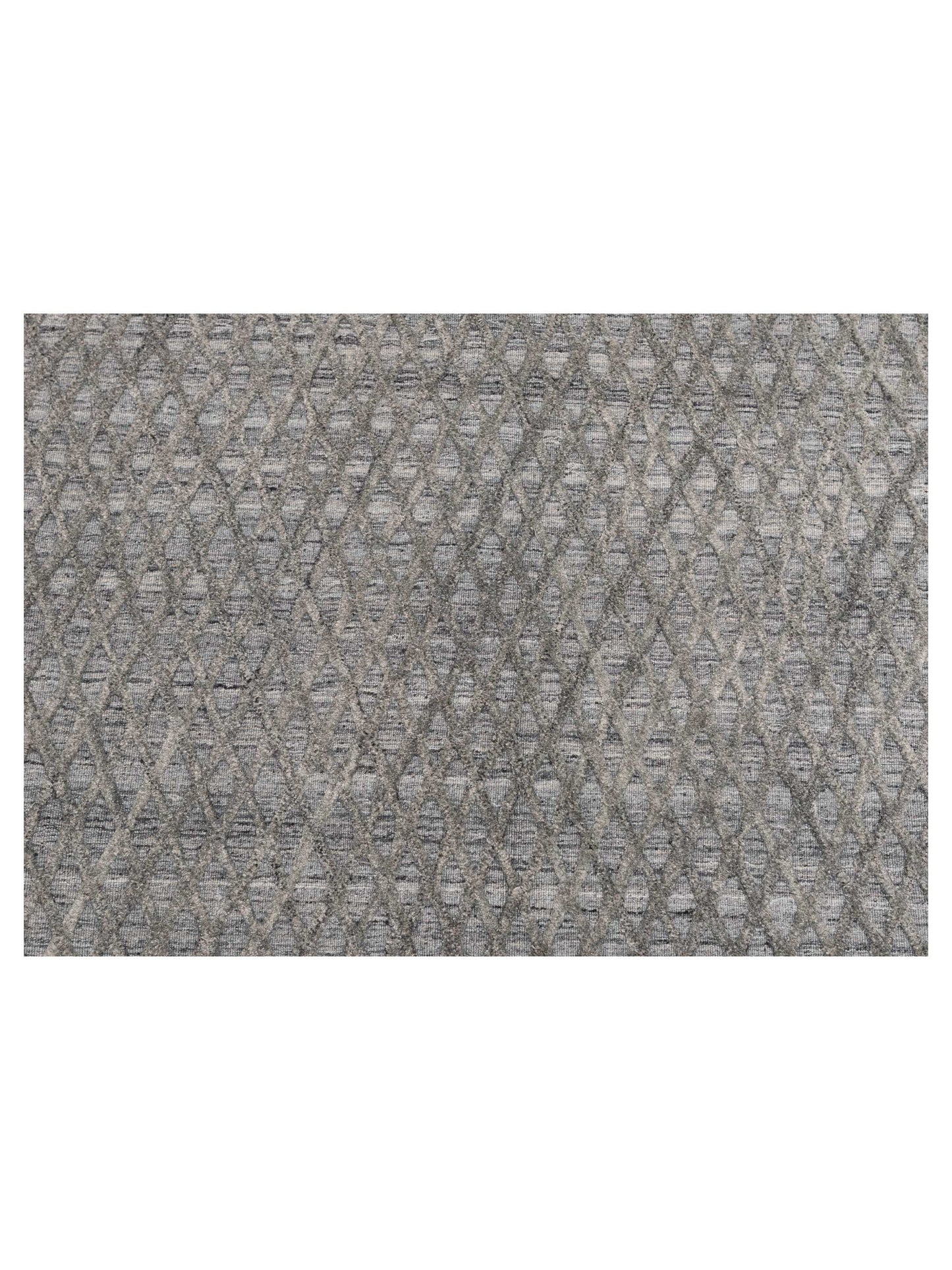 Himalayan 142601 Gray Blue Gray Blue 6.3x9.3 Hand Knotted Rug