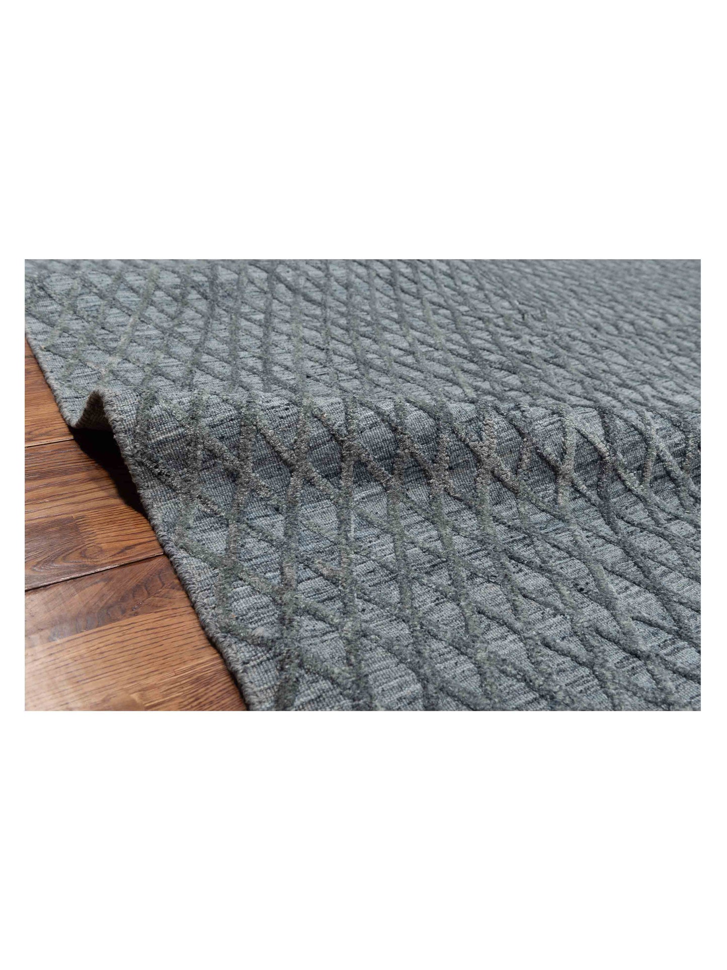 Himalayan 142604 Gray 8.1x10 Hand Knotted Rug