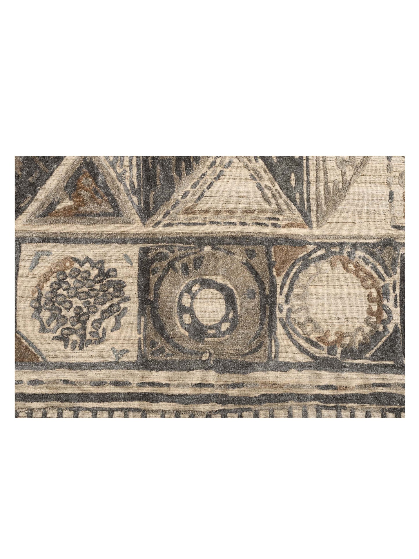 Himalayan 142610 Silver Gray 8.2x9.9 Hand Knotted Rug