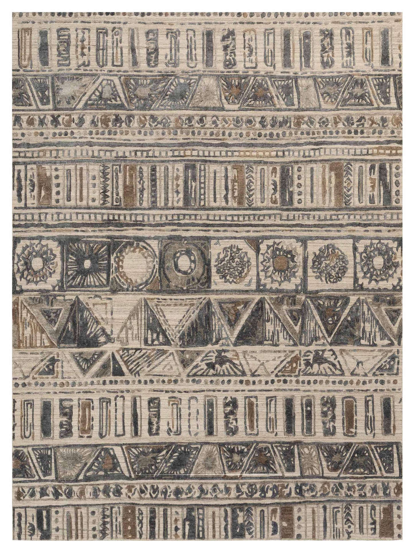 Siena Himalayan Silver Gray Contemporary