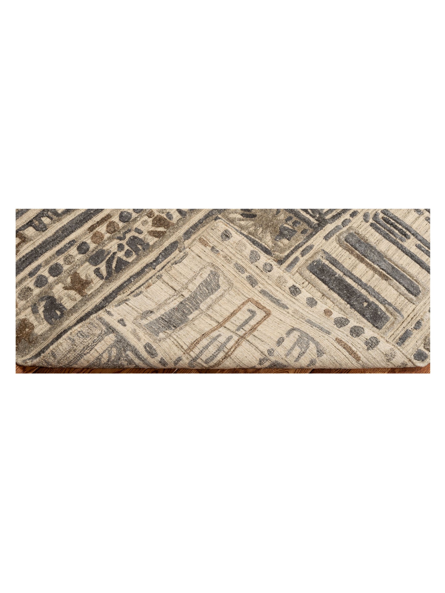 Himalayan 142612 Silver Gray 8.3x10.1 Hand Knotted Rug