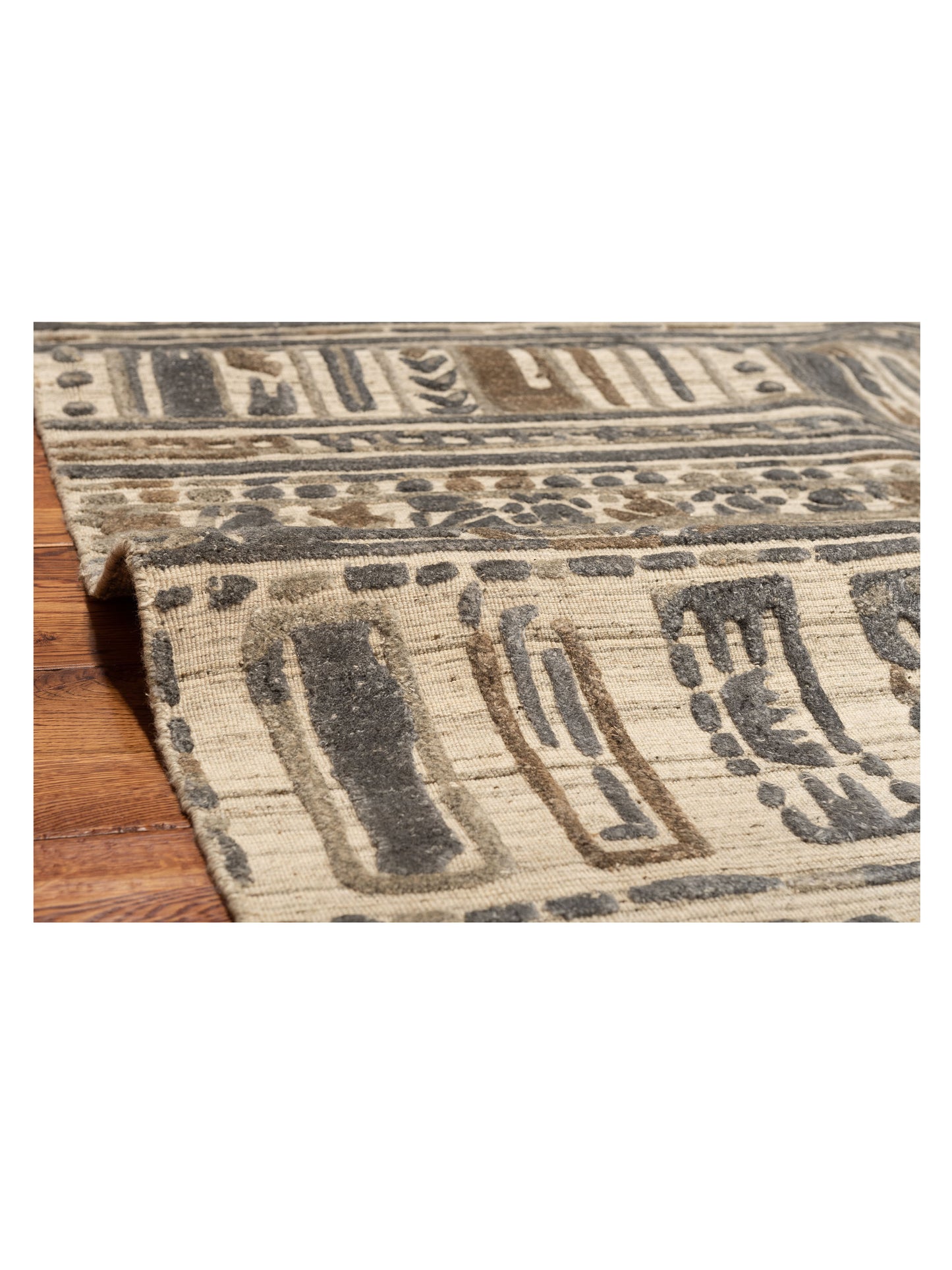 Himalayan 142612 Silver Gray 8.3x10.1 Hand Knotted Rug