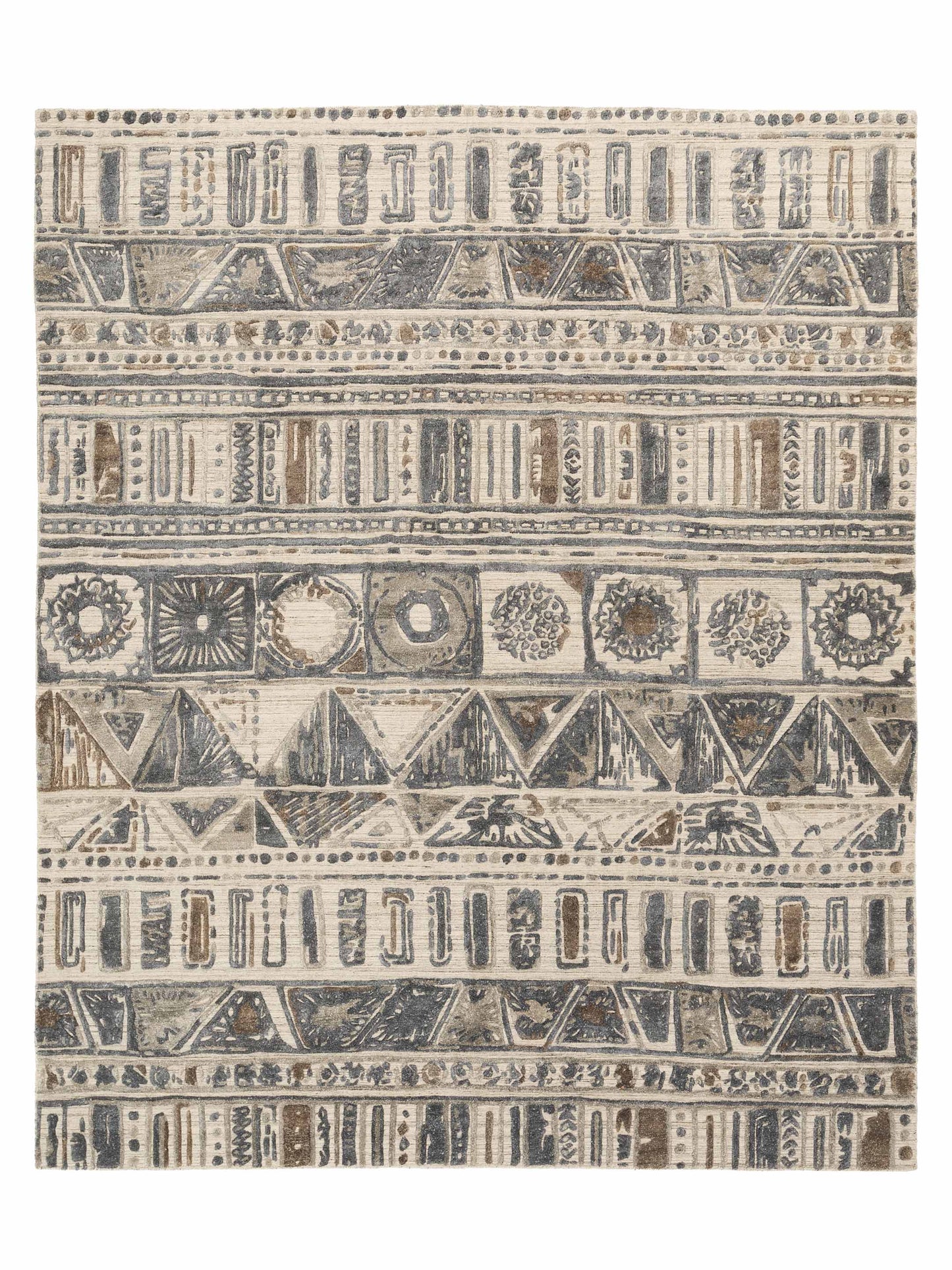 Siena Himalayan Silver Gray Contemporary