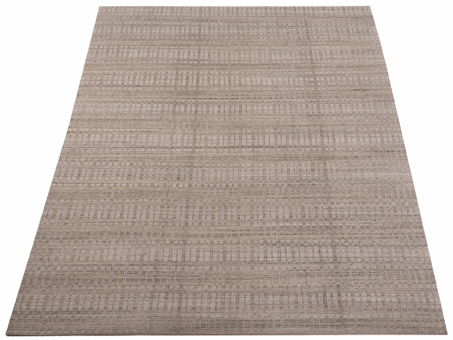 Himalayan 142632 Silver 8.10x120 Hand Knotted Rug