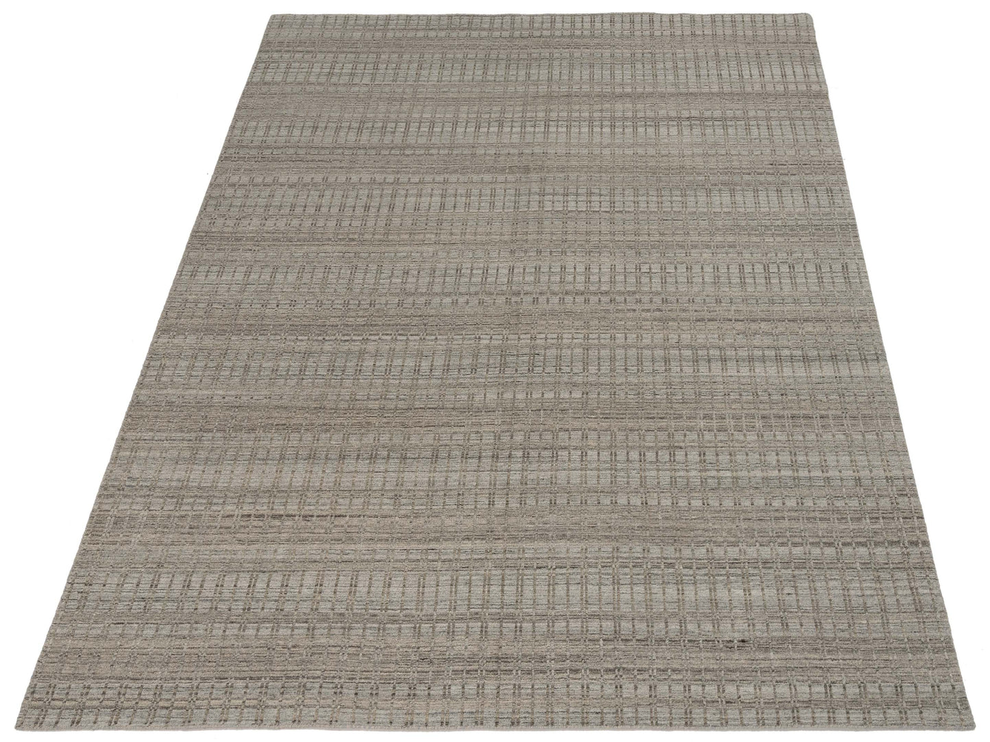 Himalayan 142643 Silver 8.1x10 Hand Knotted Rug