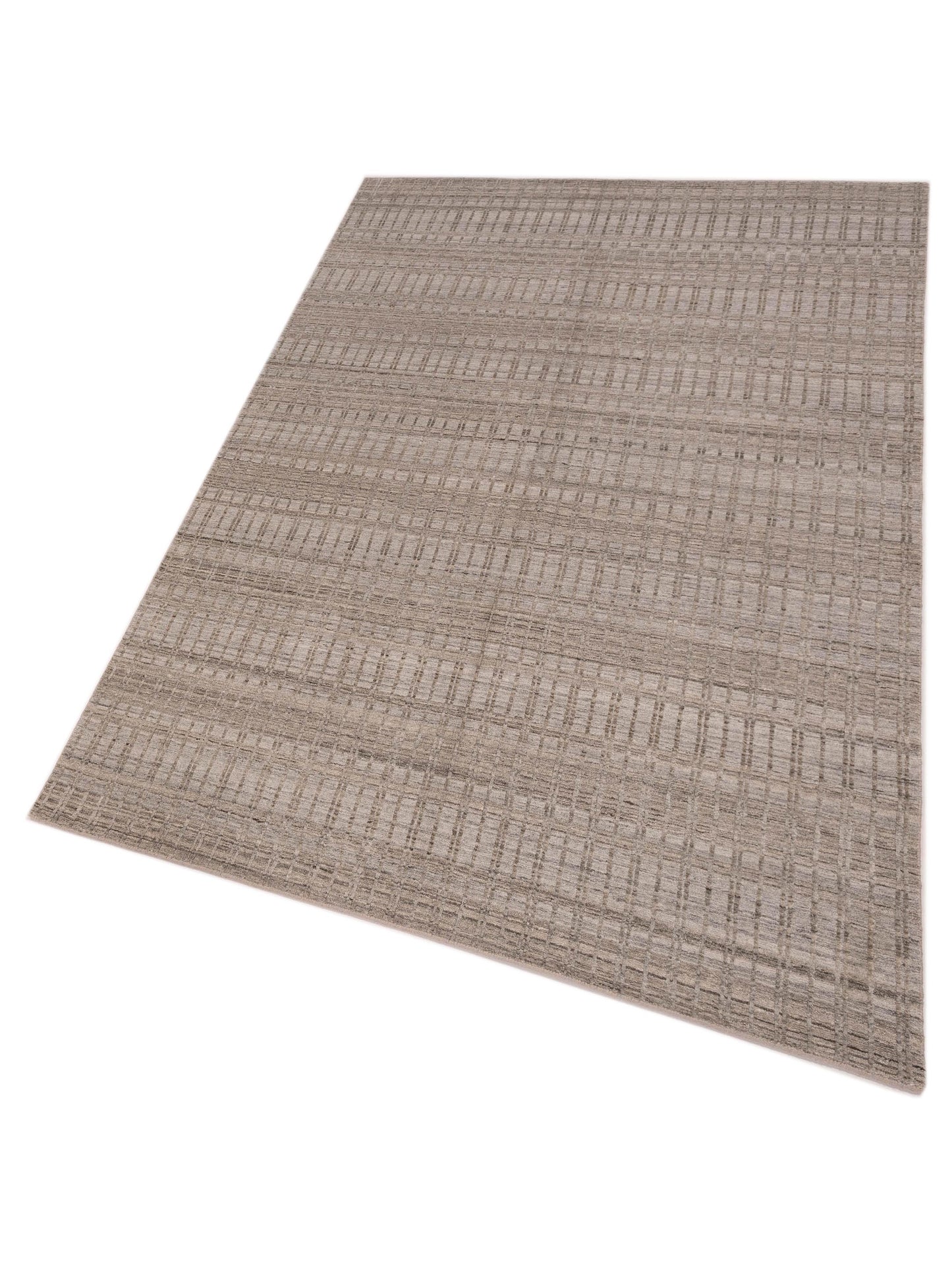 Himalayan 142650 Silver Silver 6x9 Hand Knotted Rug