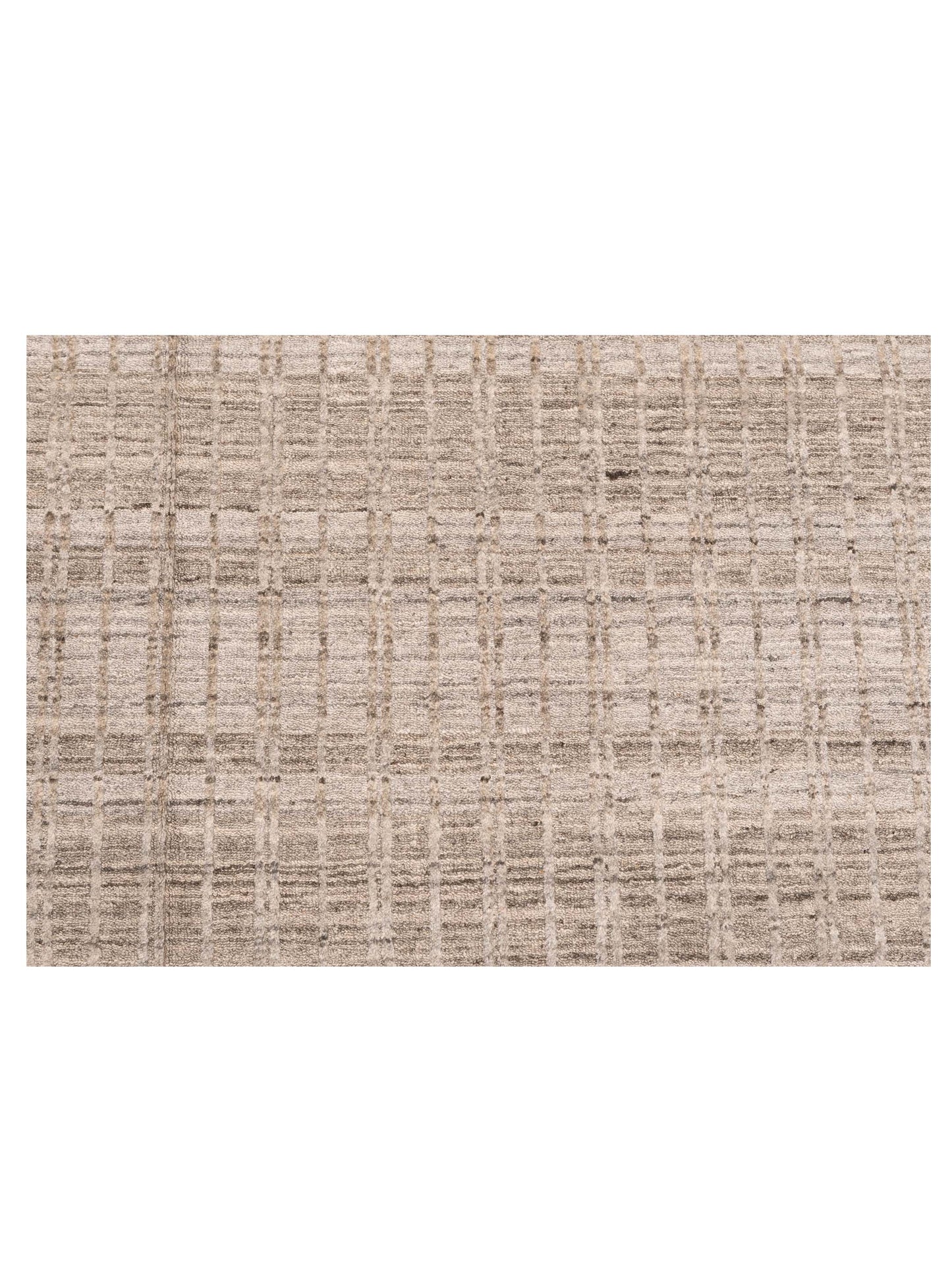 Himalayan 142652 Silver Silver 5.11x9.1 Hand Knotted Rug