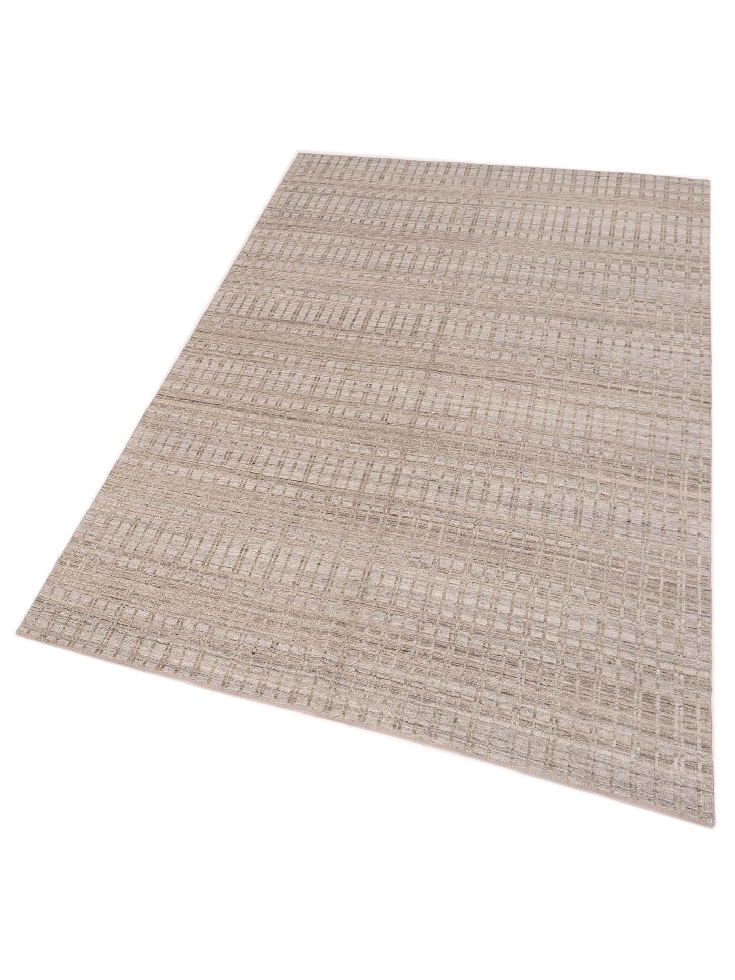 Himalayan 142653 Silver Silver 6x9 Hand Knotted Rug