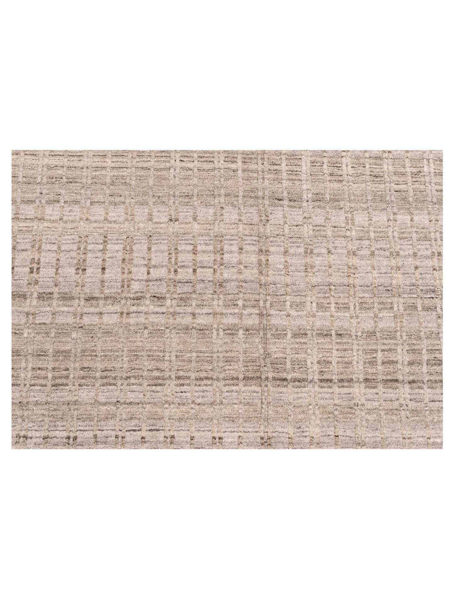 Himalayan 142653 Silver Silver 6x9 Hand Knotted Rug