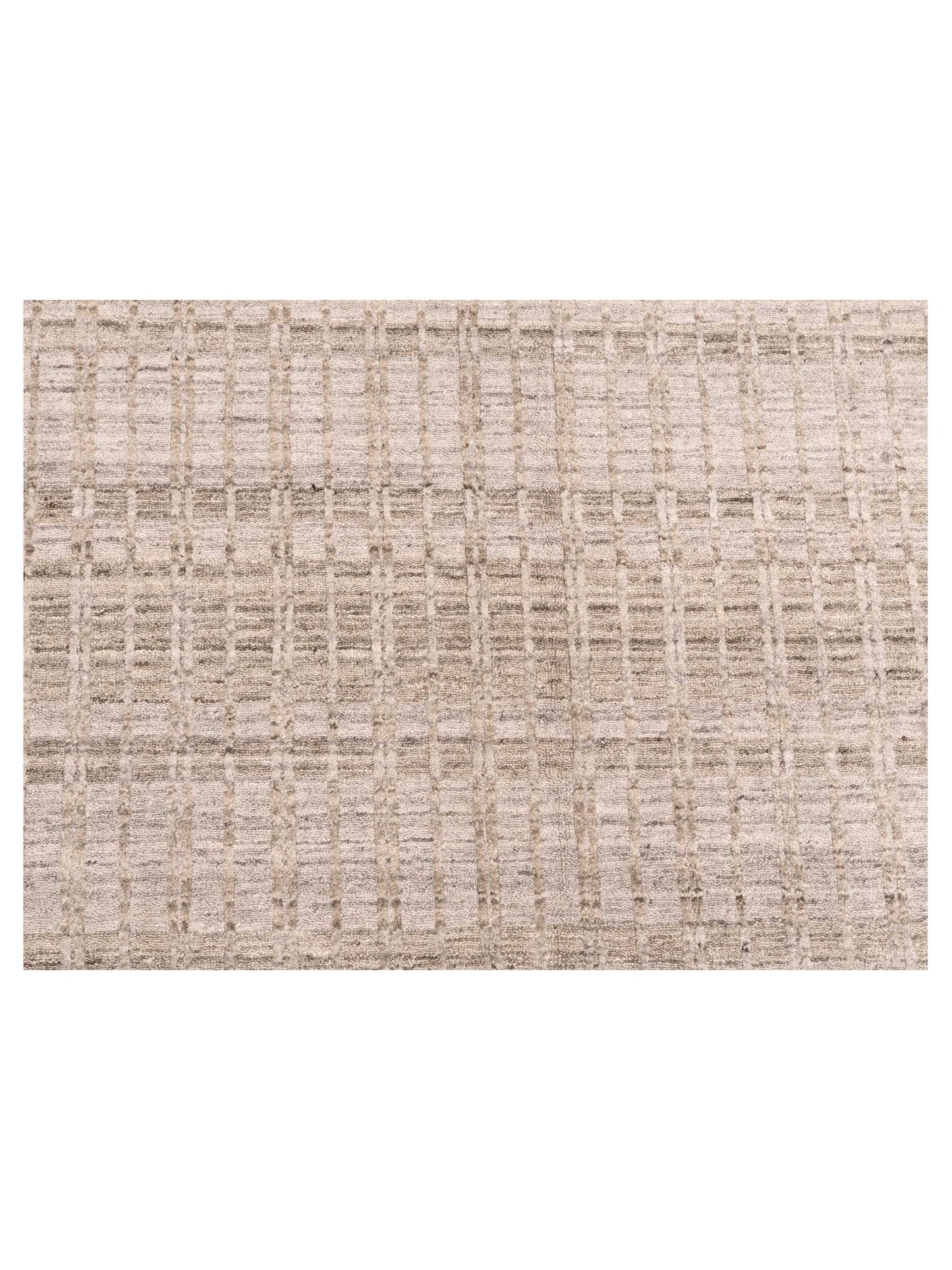 Himalayan 142655 Silver Silver 6x9.1 Hand Knotted Rug