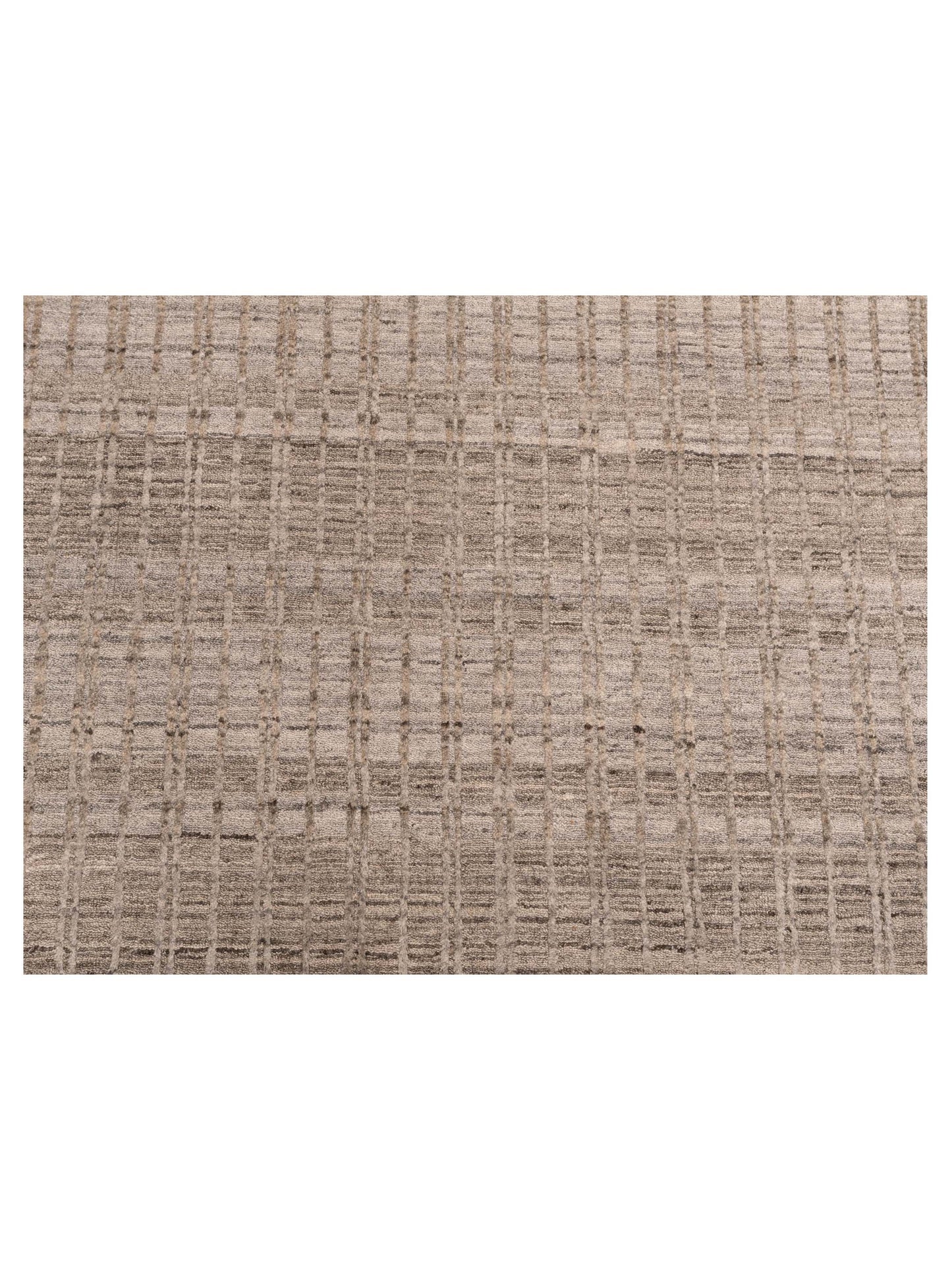 Himalayan 142659 Silver Silver 6.1x9 Hand Knotted Rug