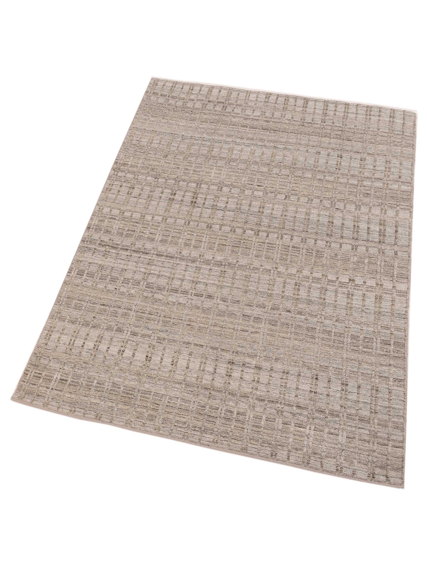 Himalayan 142692 Silver 4.1x6 Hand Knotted Rug