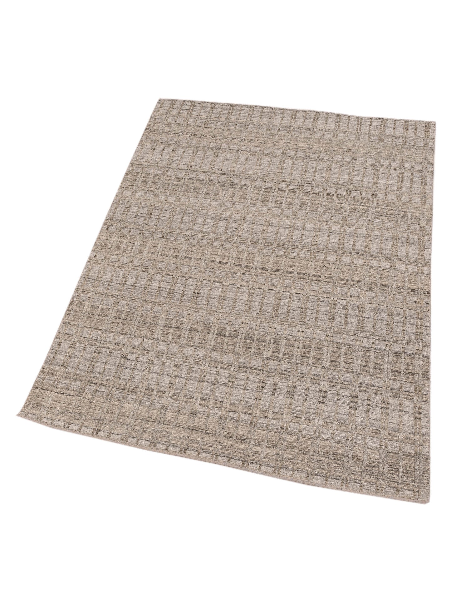 Himalayan 142696 Silver 4.1x6 Hand Knotted Rug