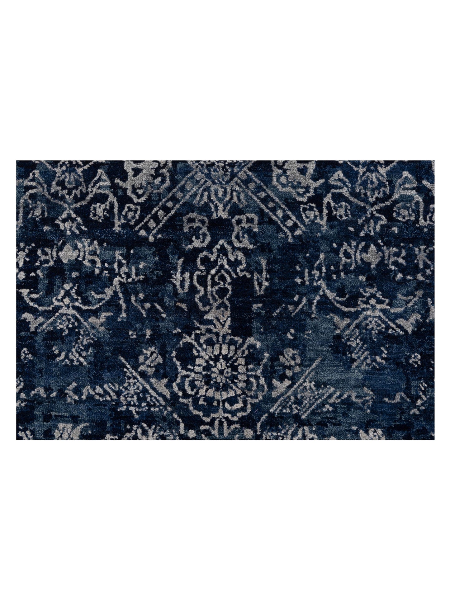 Tibetino 142706 Navy 8x9.11 Hand Knotted Rug