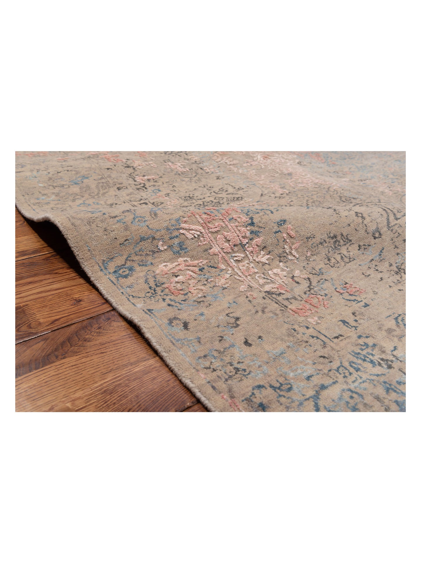 Dazzling 142736 Multi 8.1x9.10 Hand Knotted Rug