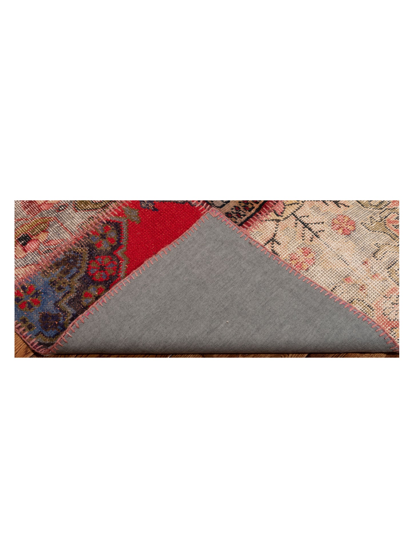 Turkish Vestige Patchwork 142741 Multi 9x12 Hand Knotted Rug