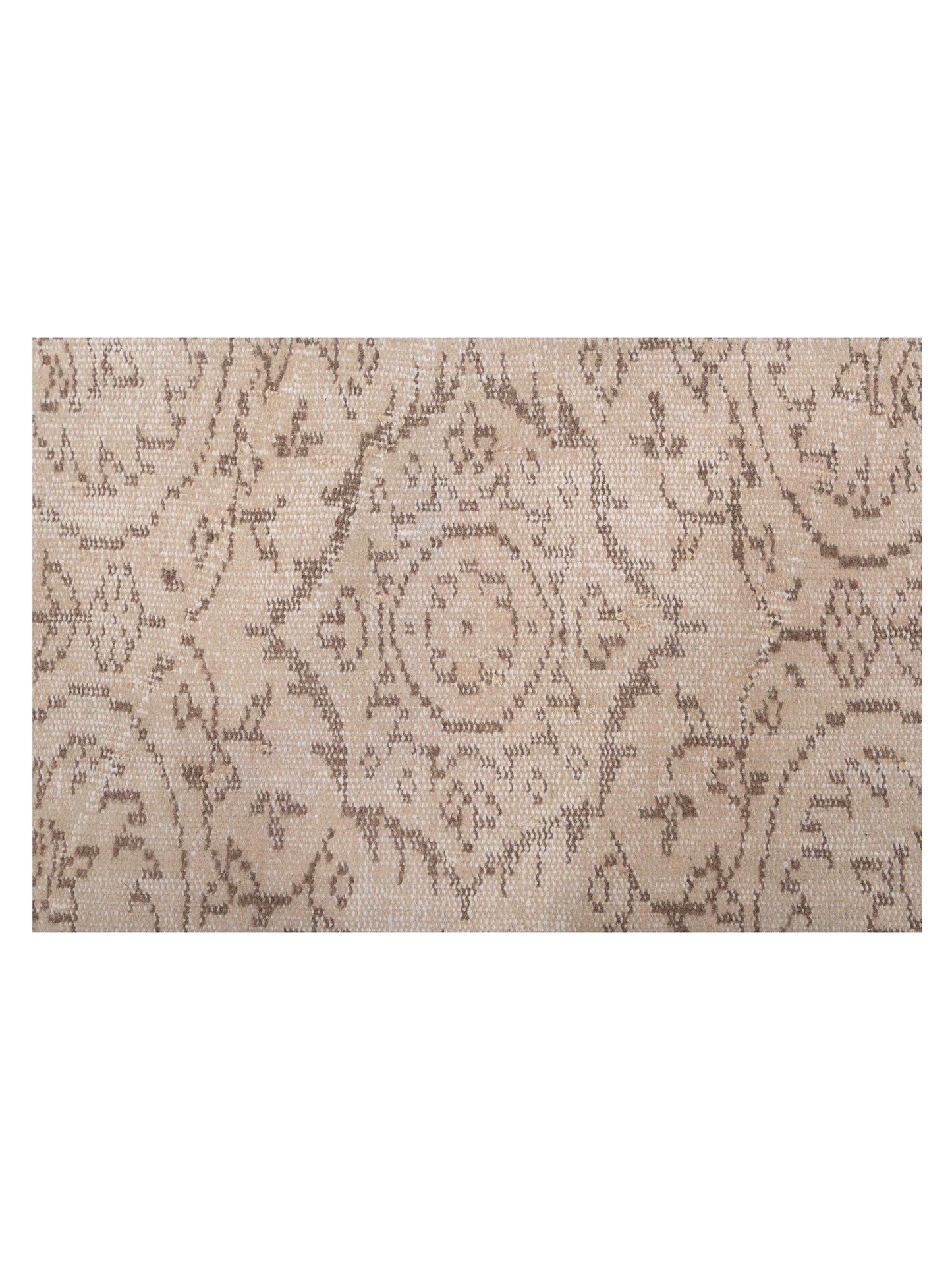 Turkish Vestige Patchwork 142758 Natural 8.1x9.10 Hand Knotted Rug