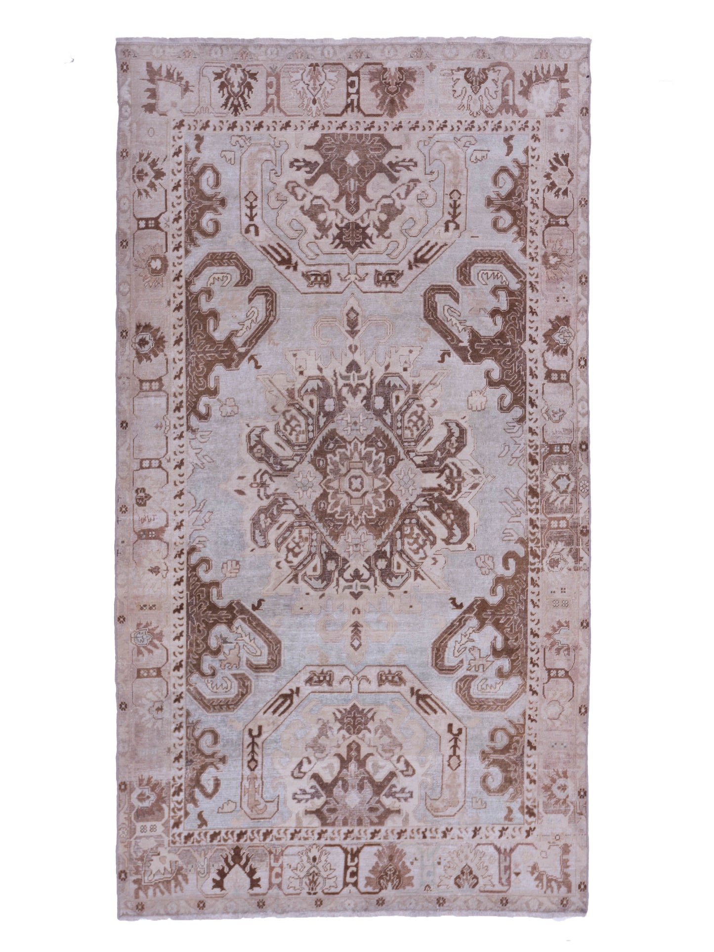 Pasha Old Anatolian Silver Brown Traditional
