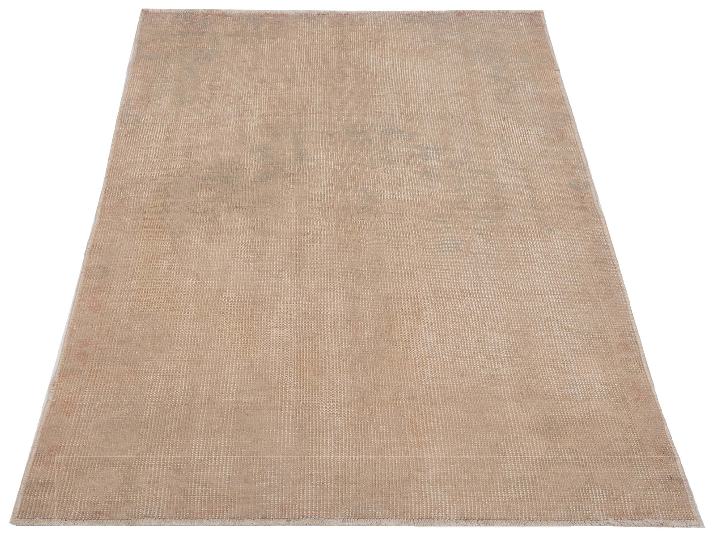 Old Anatolian 142827 Beige 3.11x6.8 Hand Knotted Rug