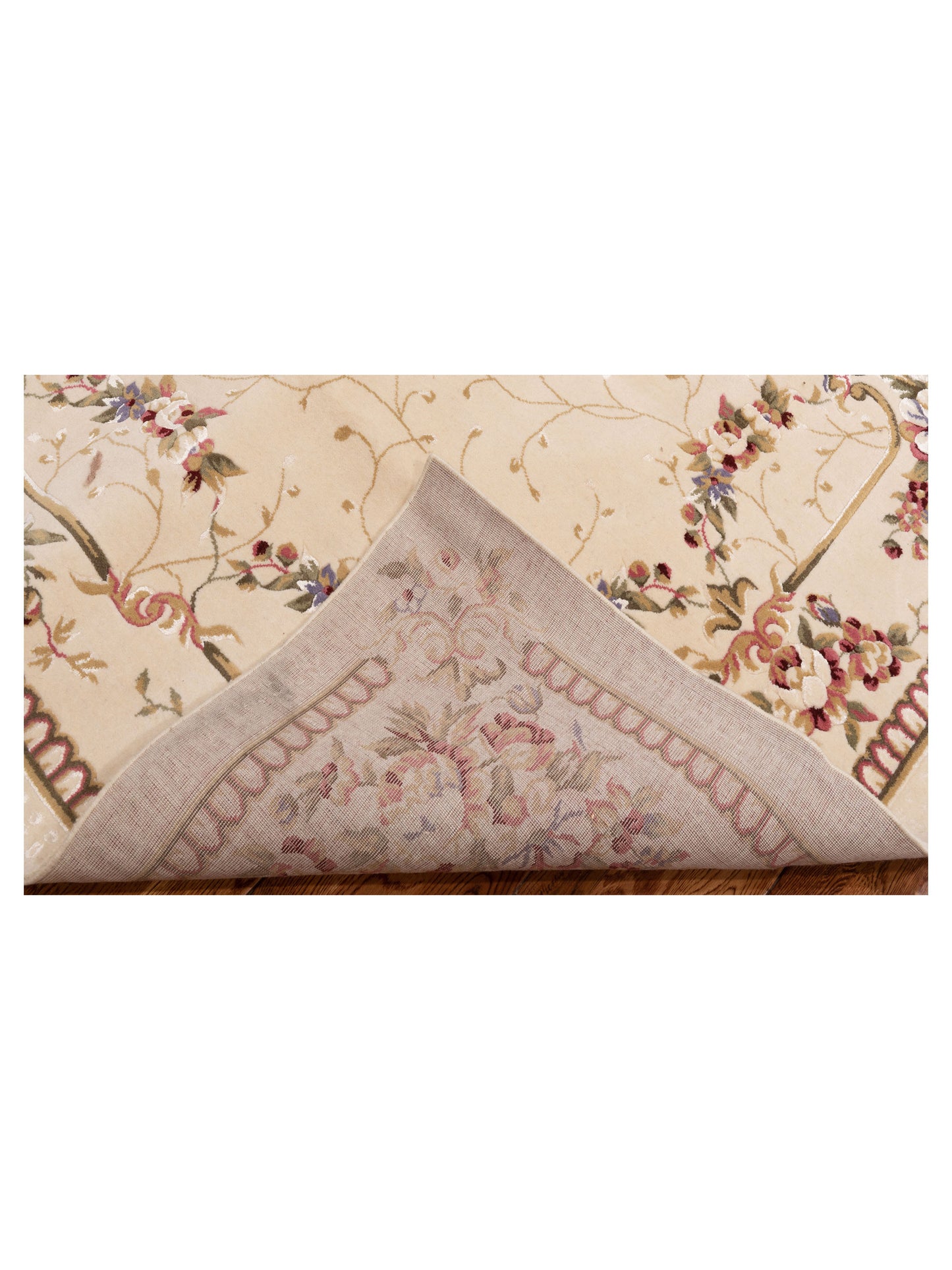 Alara 142965 Ivory 5.2x7.5 Machine Made Rug