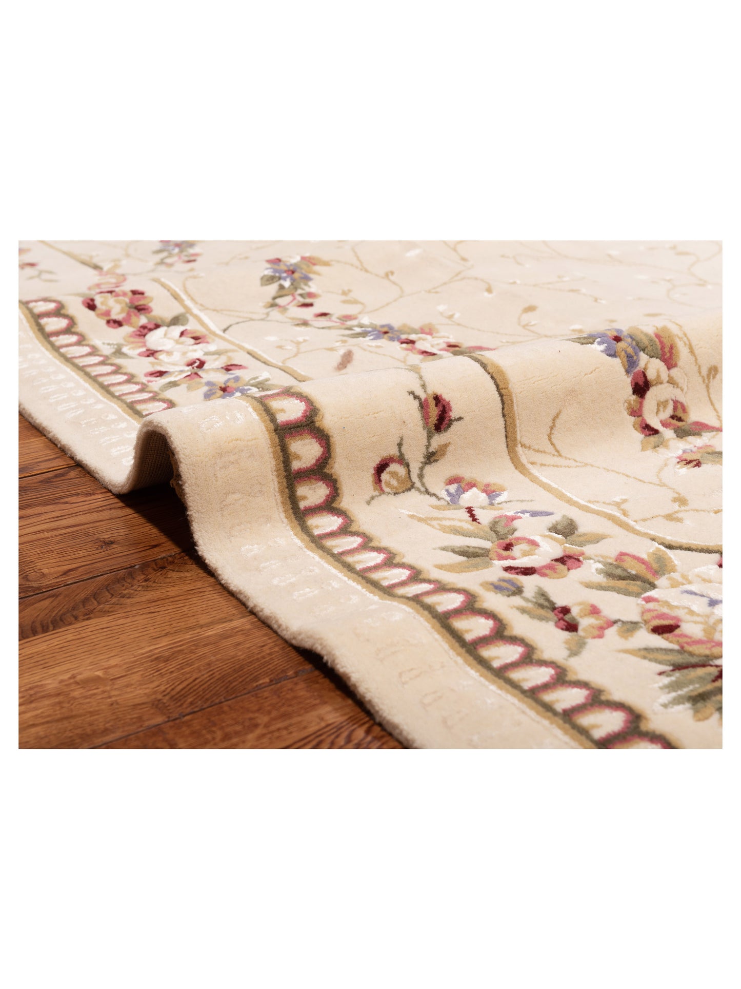 Alara 142965 Ivory 5.2x7.5 Machine Made Rug
