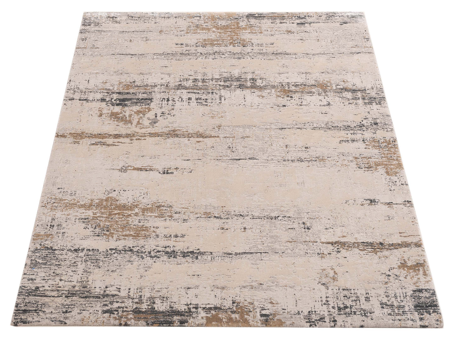 Palermo 144371 Silver Gray 5.2x8 Machine Made Rug