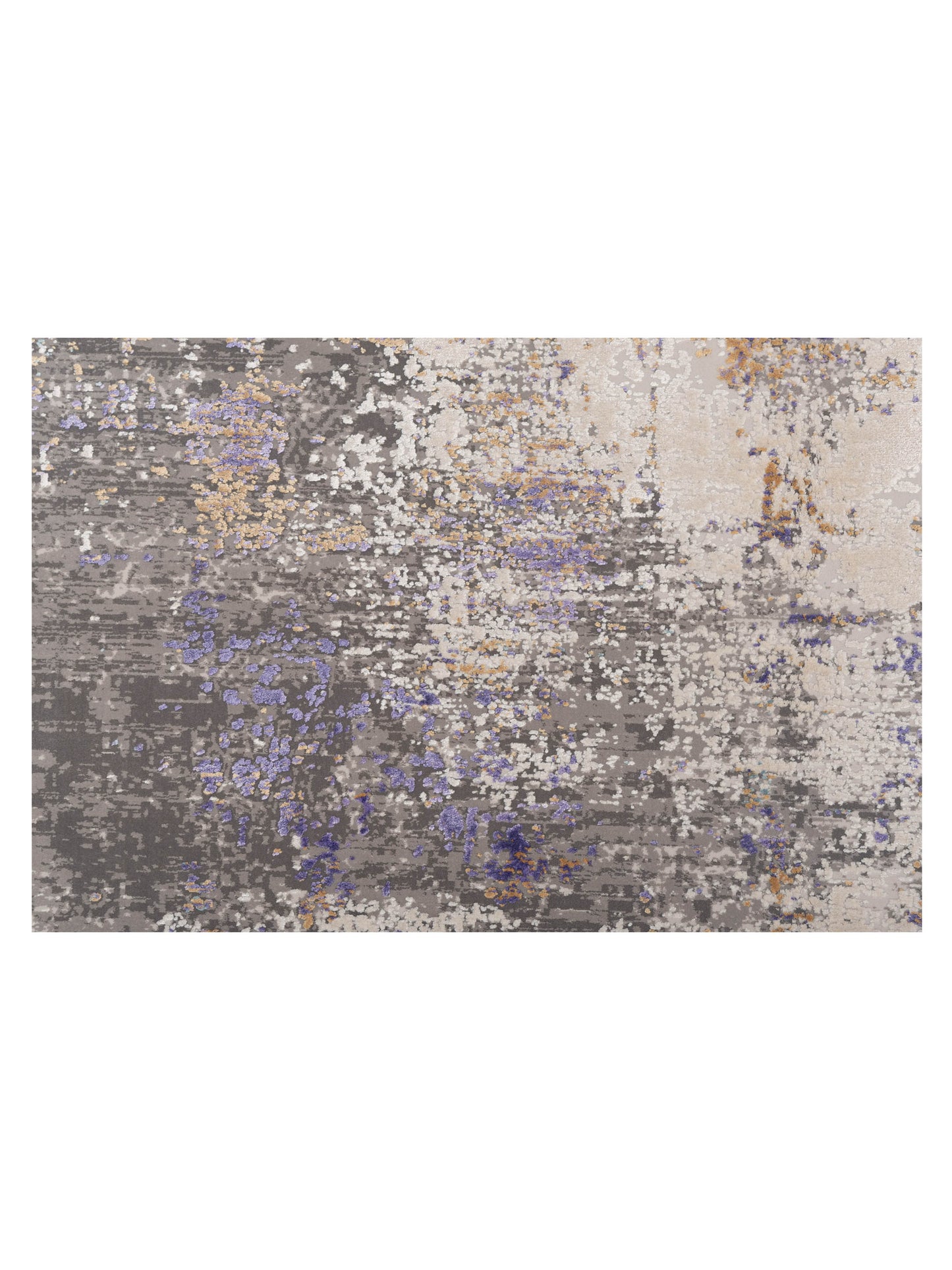 Palermo 144378 Silver Silver 5.2x8 Machine Made Rug