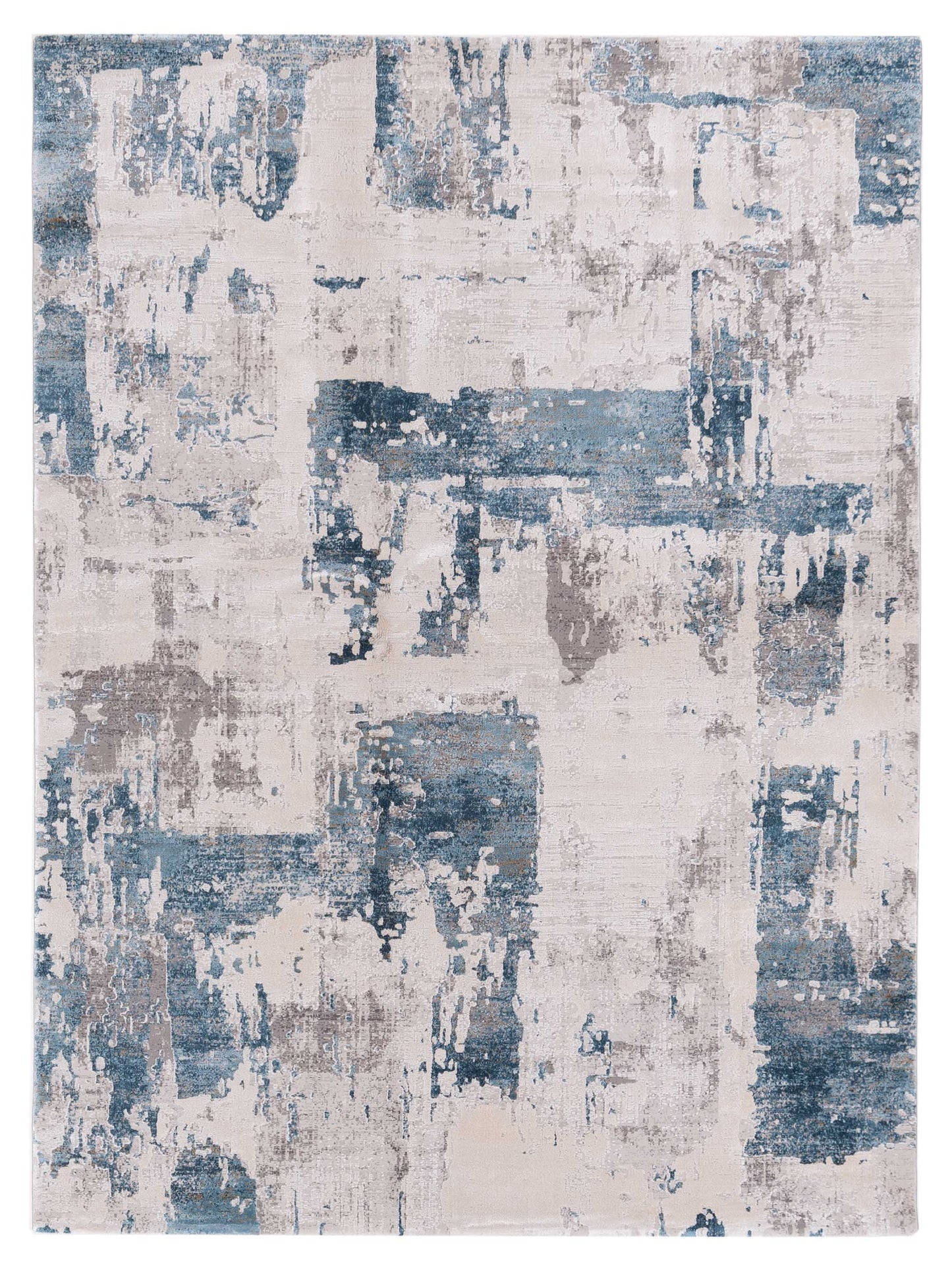 Bergamo Palermo Beige Blue Contemporary