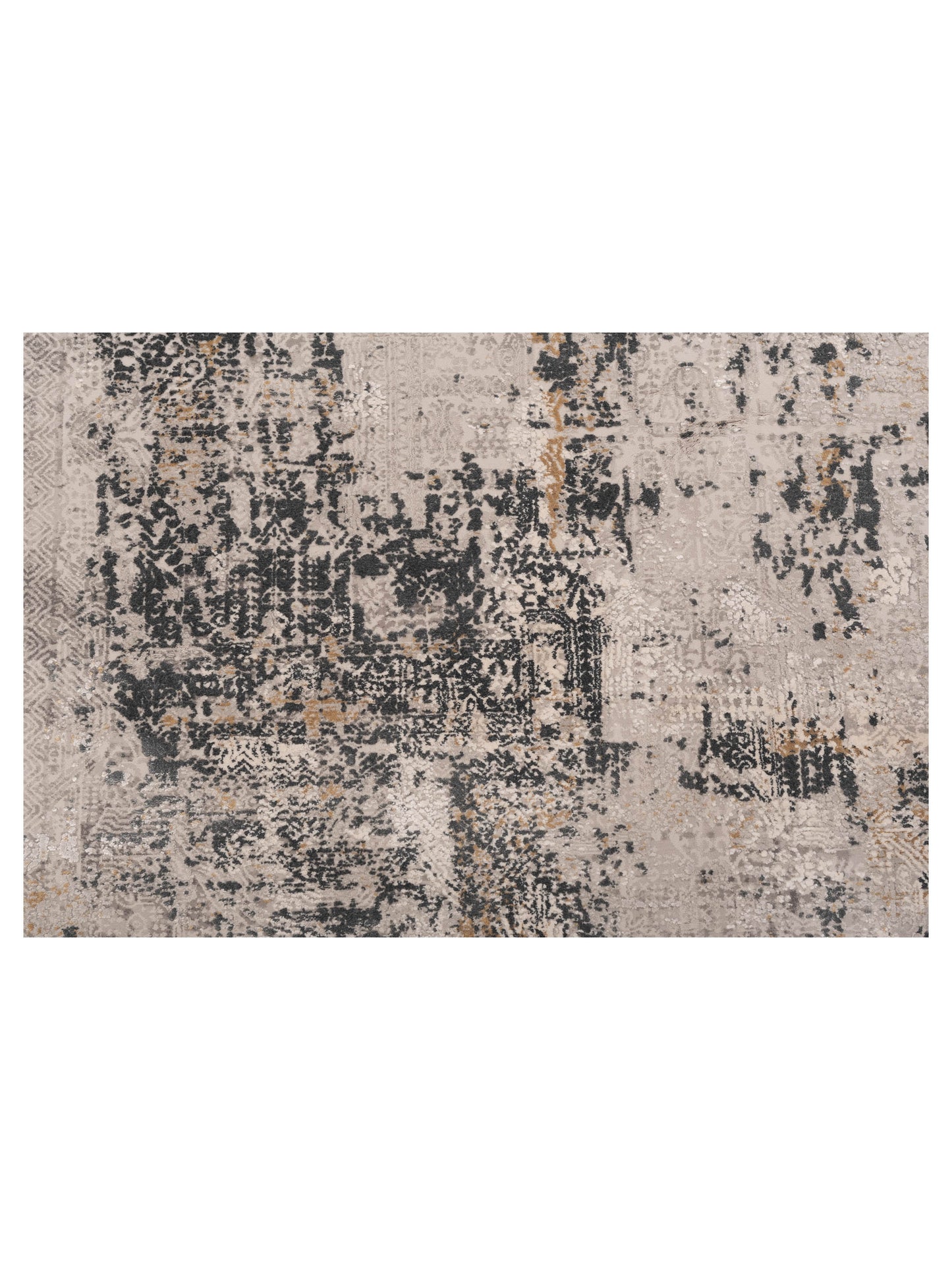 Palermo 144386 Silver Green 3.9x6 Machine Made Rug