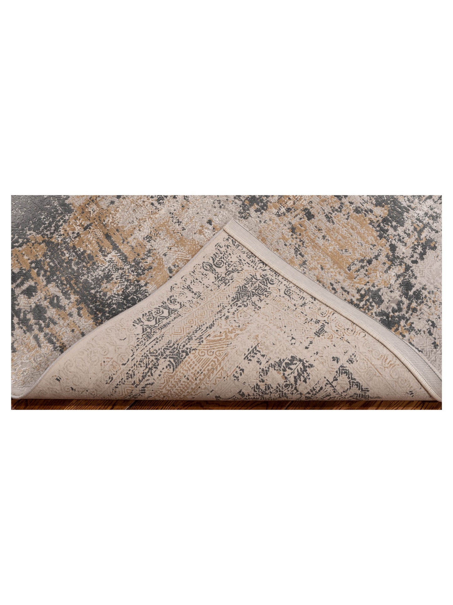 Palermo 144386 Silver Green 3.9x6 Machine Made Rug