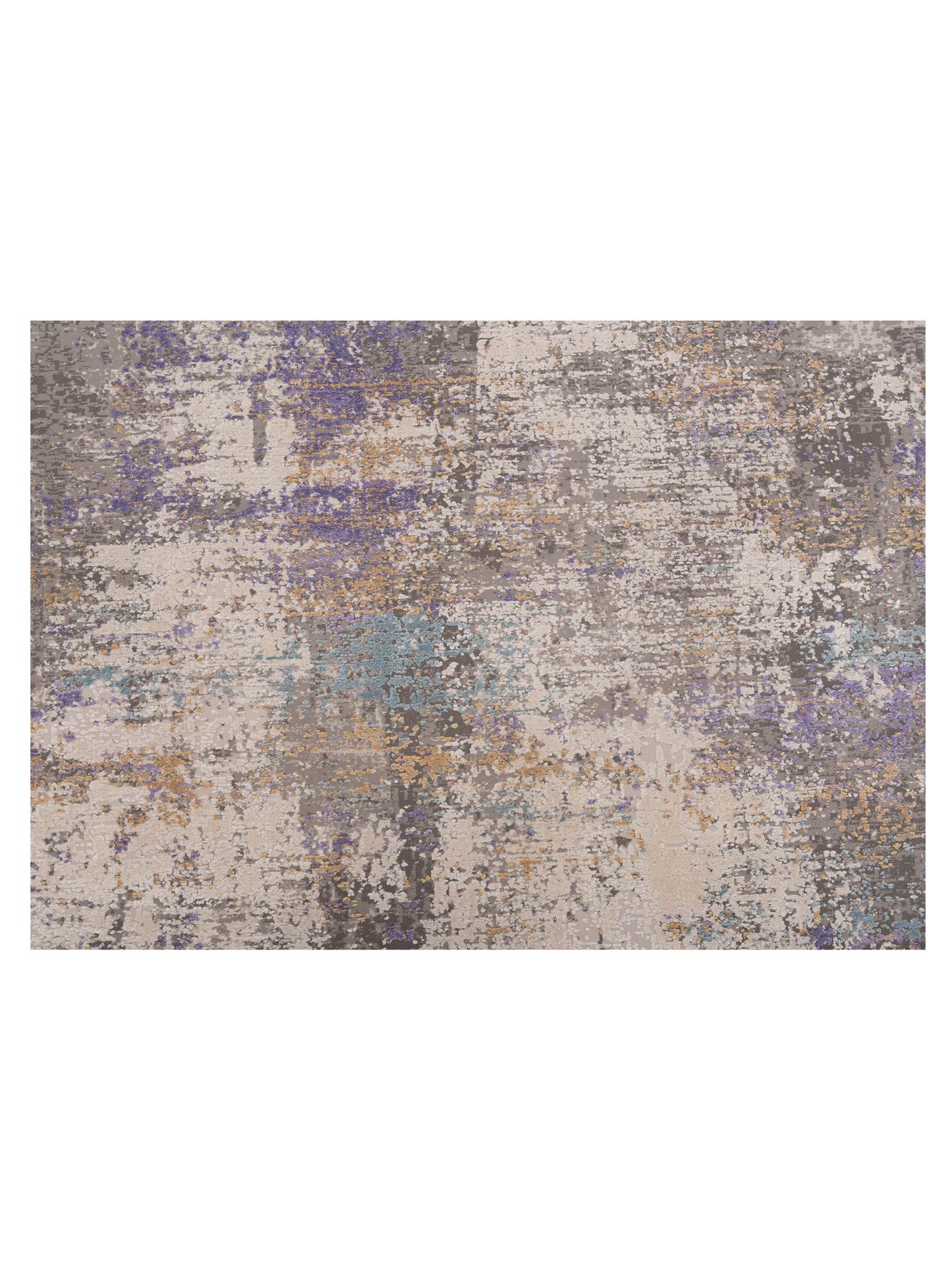 Palermo 144398 Gray Purple 3.9x6 Machine Made Rug