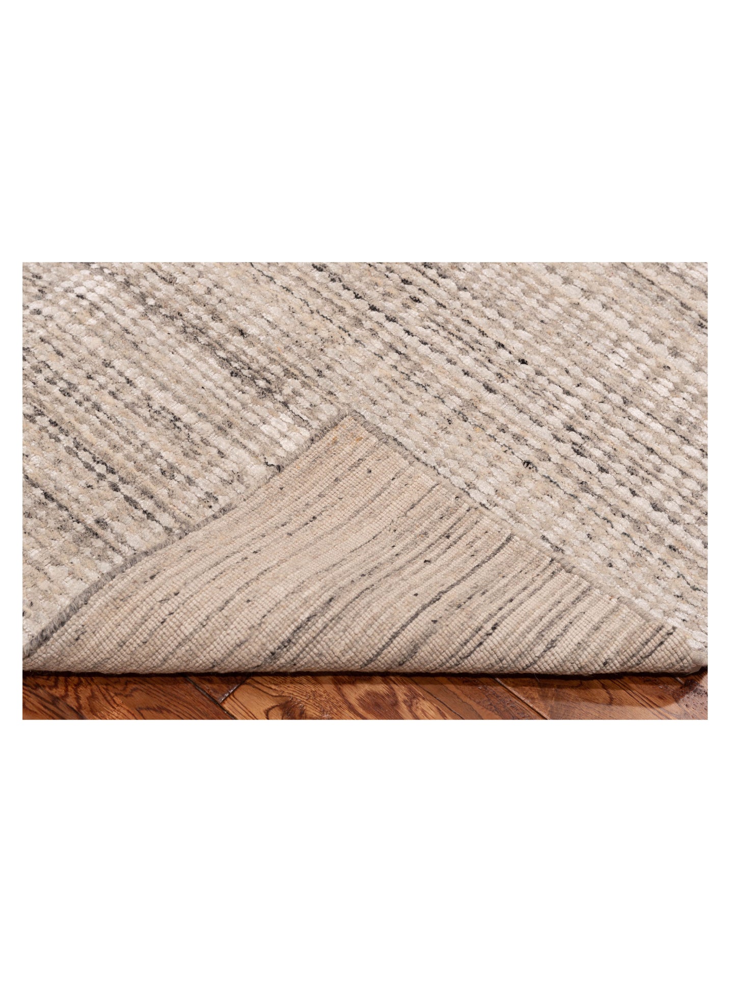 Himalayan 144696 Silver Gray 9x12 Hand Knotted Rug