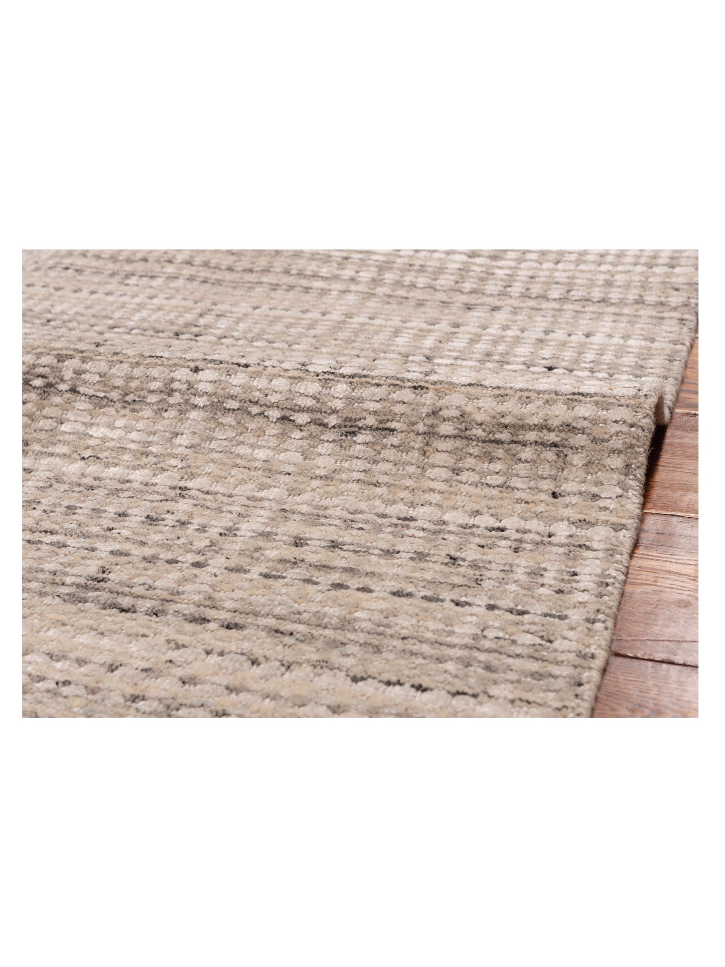 Himalayan 144696 Silver Gray 9x12 Hand Knotted Rug