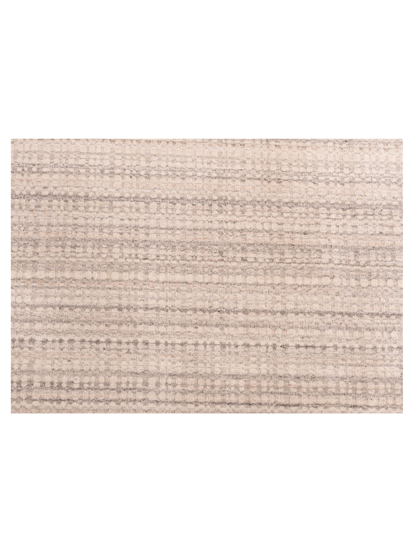 Himalayan 144722 Ivory Gray 6x9 Hand Knotted Rug
