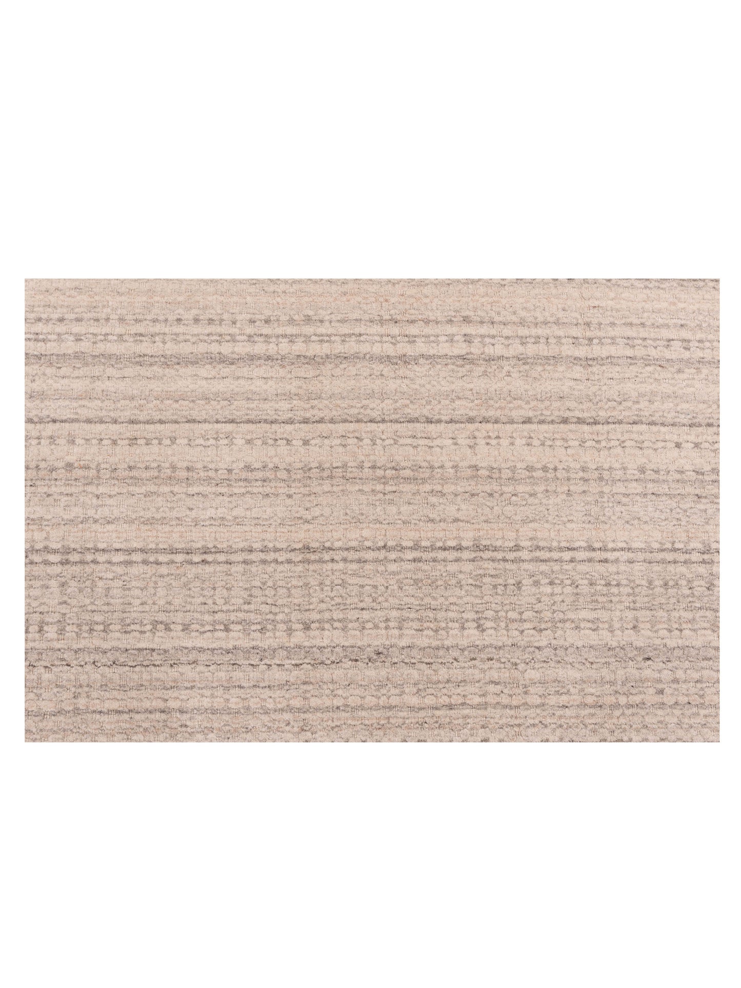 Himalayan 144723 Ivory Gray 6x9 Hand Knotted Rug