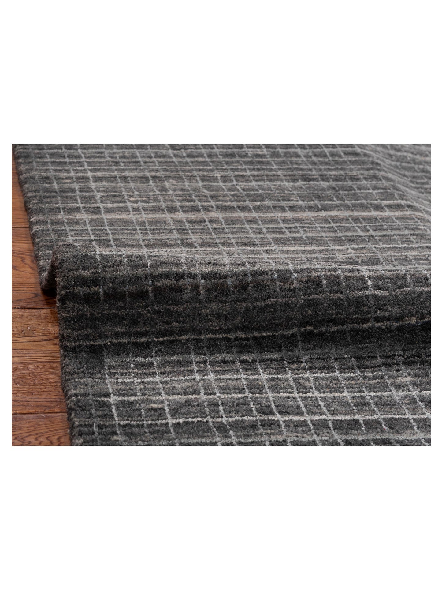 Himalayan 144771 Dark Gray 8x10 Hand Knotted Rug