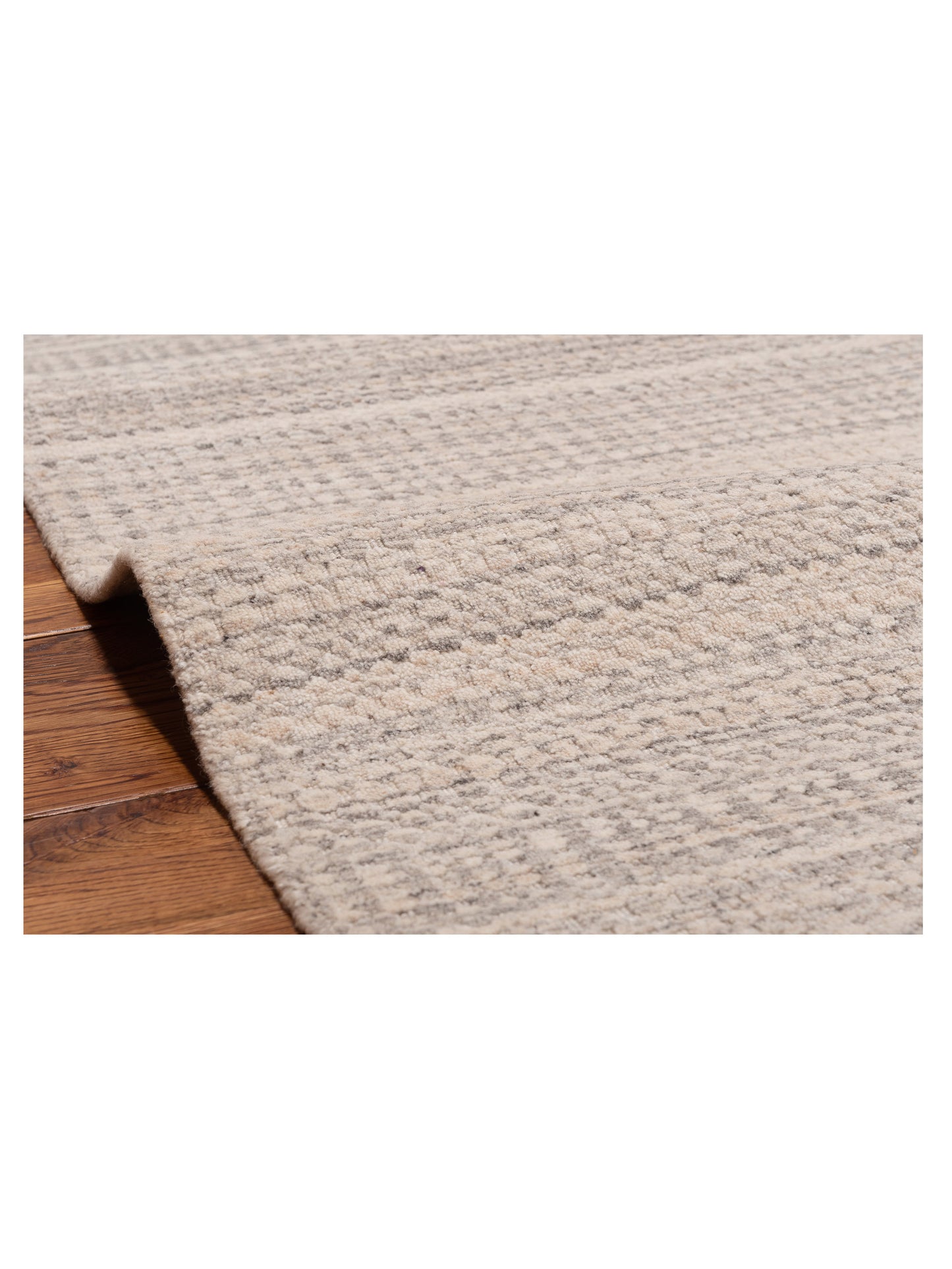 Himalayan 144775 Ivory Gray 4.1x6.1 Hand Knotted Rug