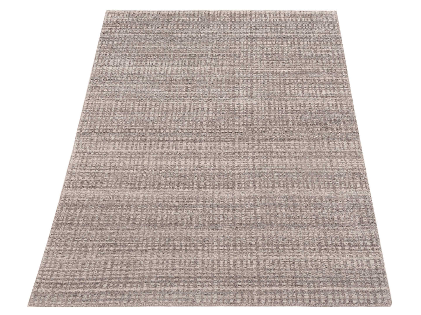 Himalayan 144782 Silver Gray 4x6 Hand Knotted Rug