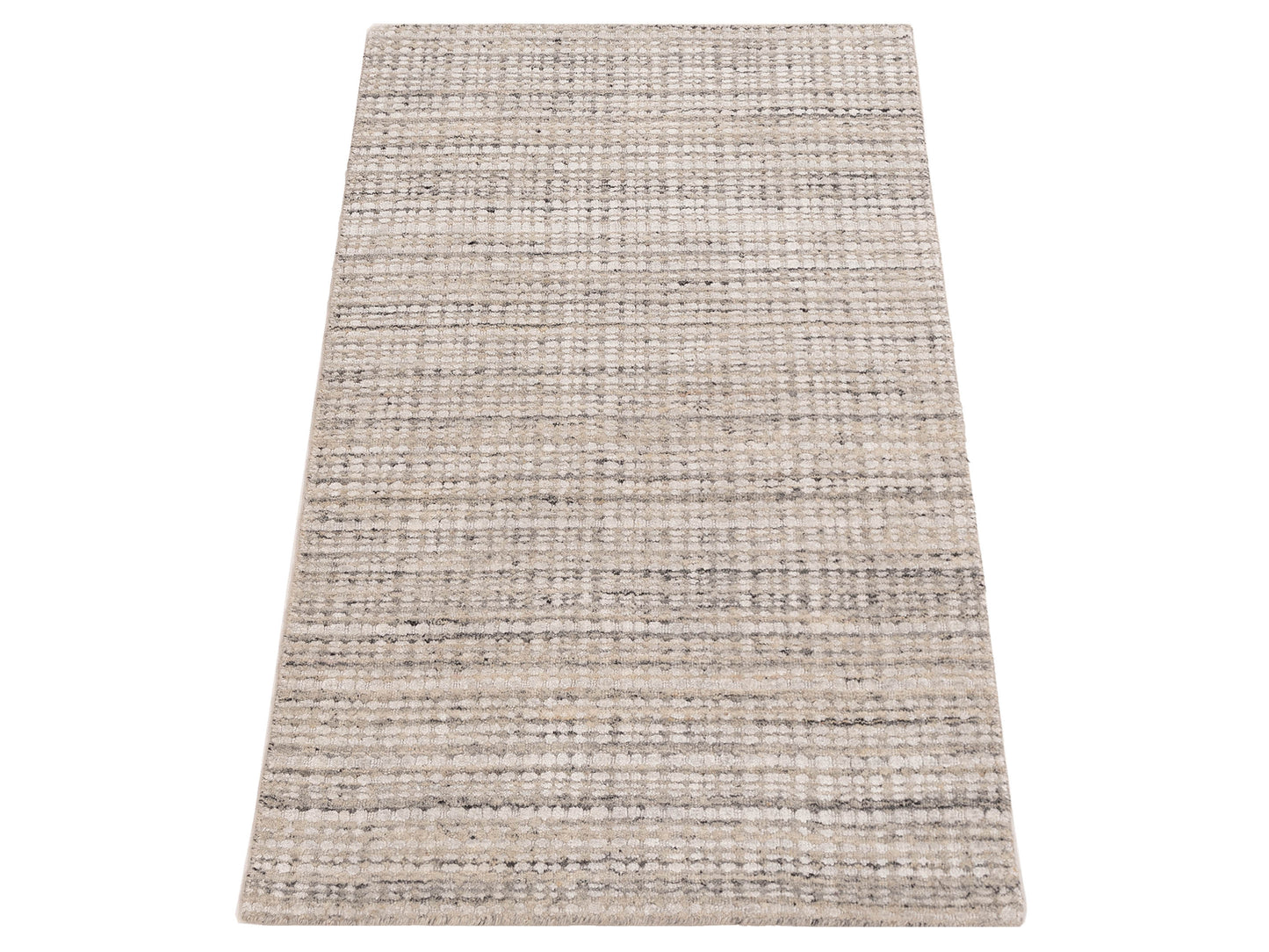 Himalayan 144815 Silver Gray 3.1x5.1 Hand Knotted Rug