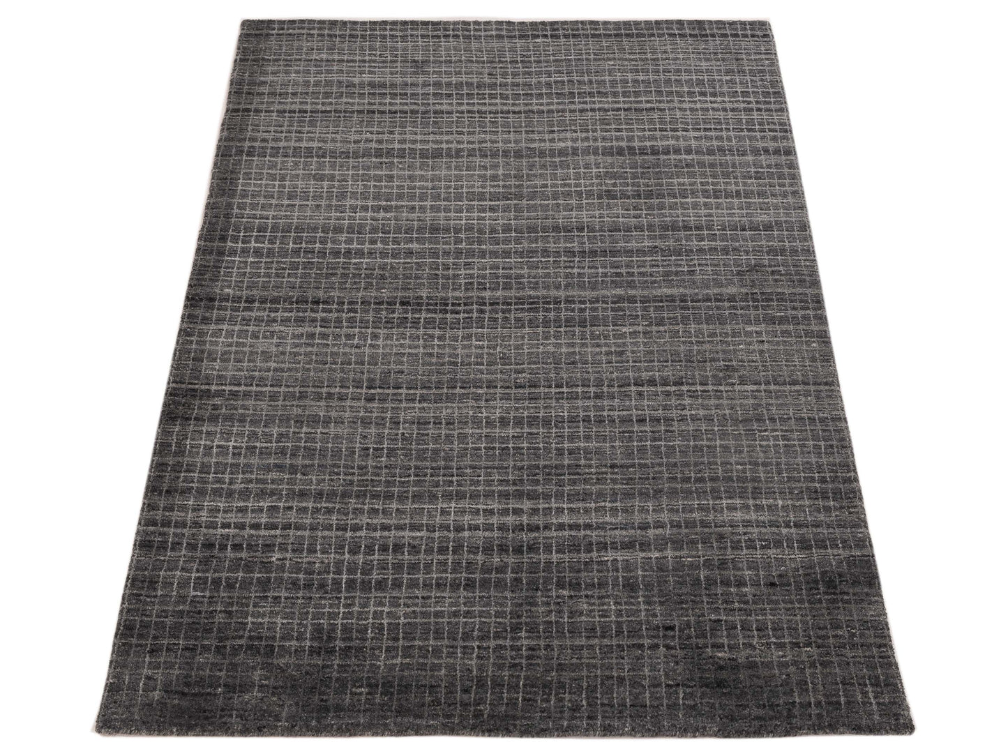 Himalayan 144820 Charcoal 4x6 Hand Knotted Rug