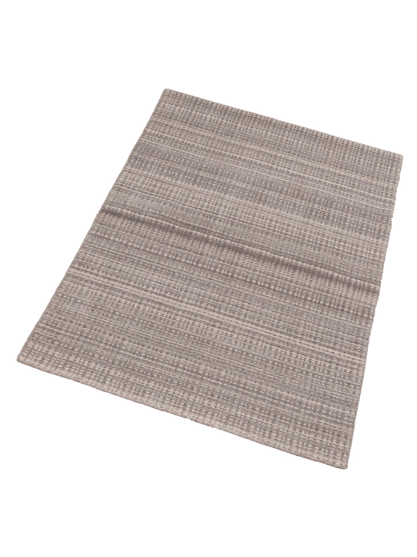 Himalayan 144821 Gray Ivory 4.1x6.1 Hand Knotted Rug