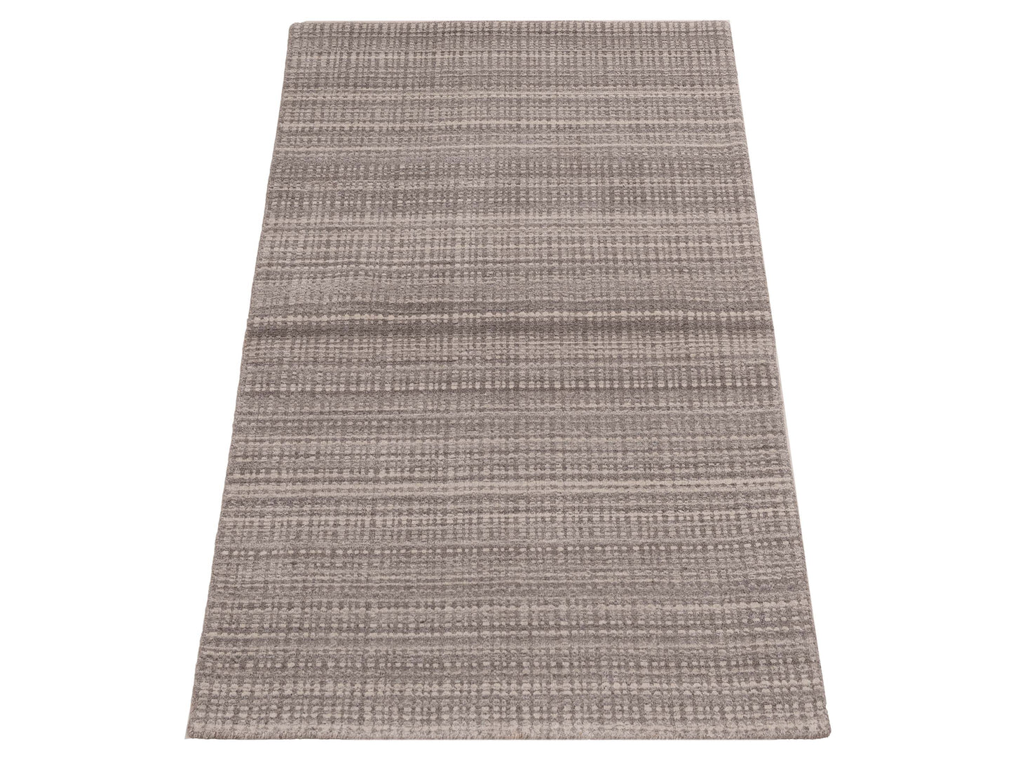 Himalayan 144821 Gray Ivory 4.1x6.1 Hand Knotted Rug