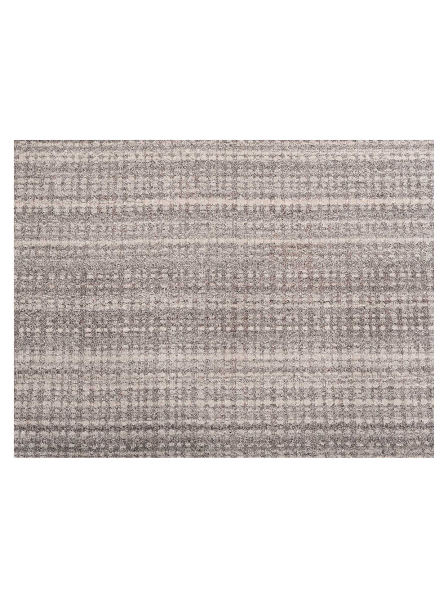 Himalayan 144821 Gray Ivory 4.1x6.1 Hand Knotted Rug