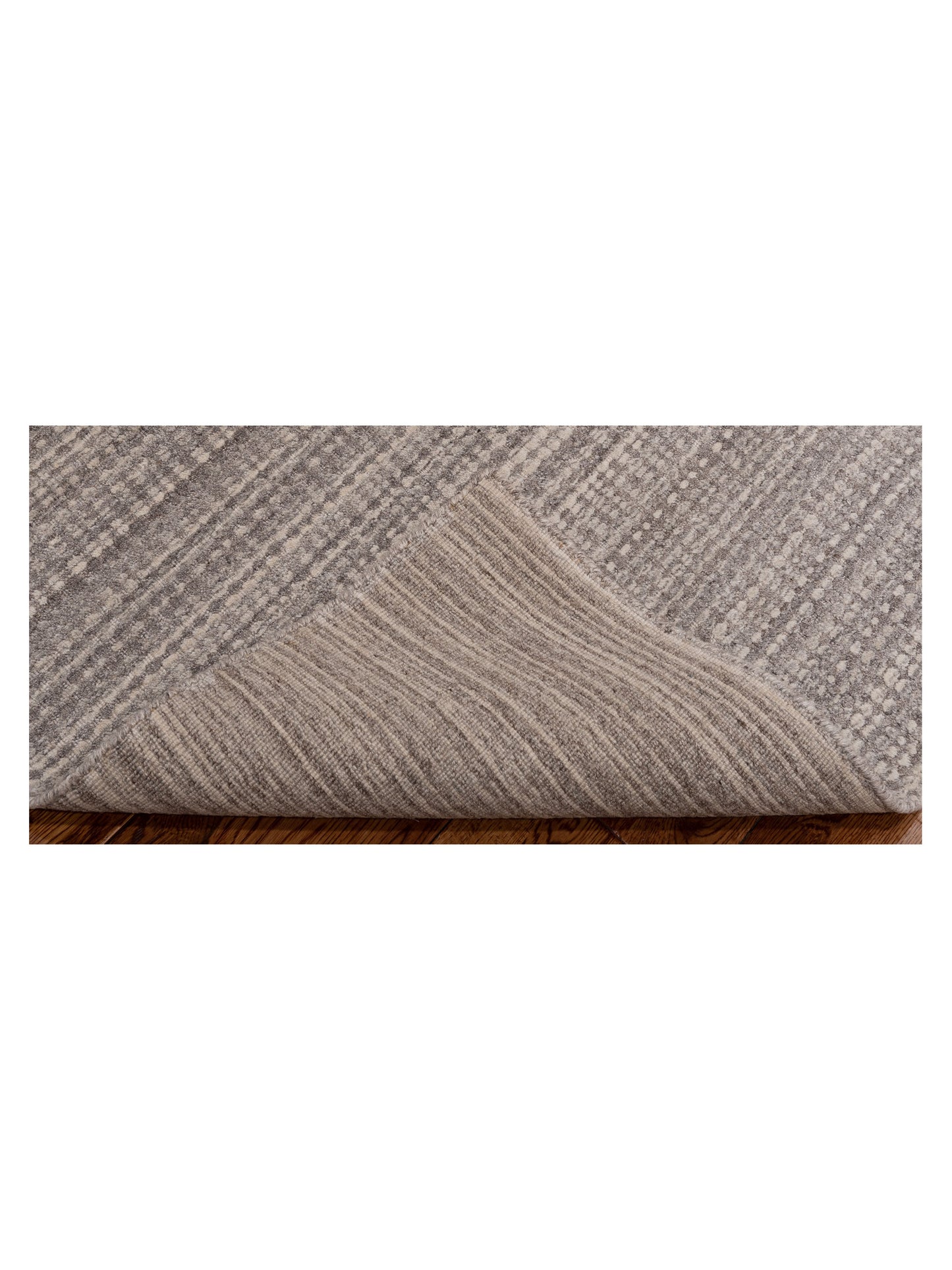 Himalayan 144821 Gray Ivory 4.1x6.1 Hand Knotted Rug