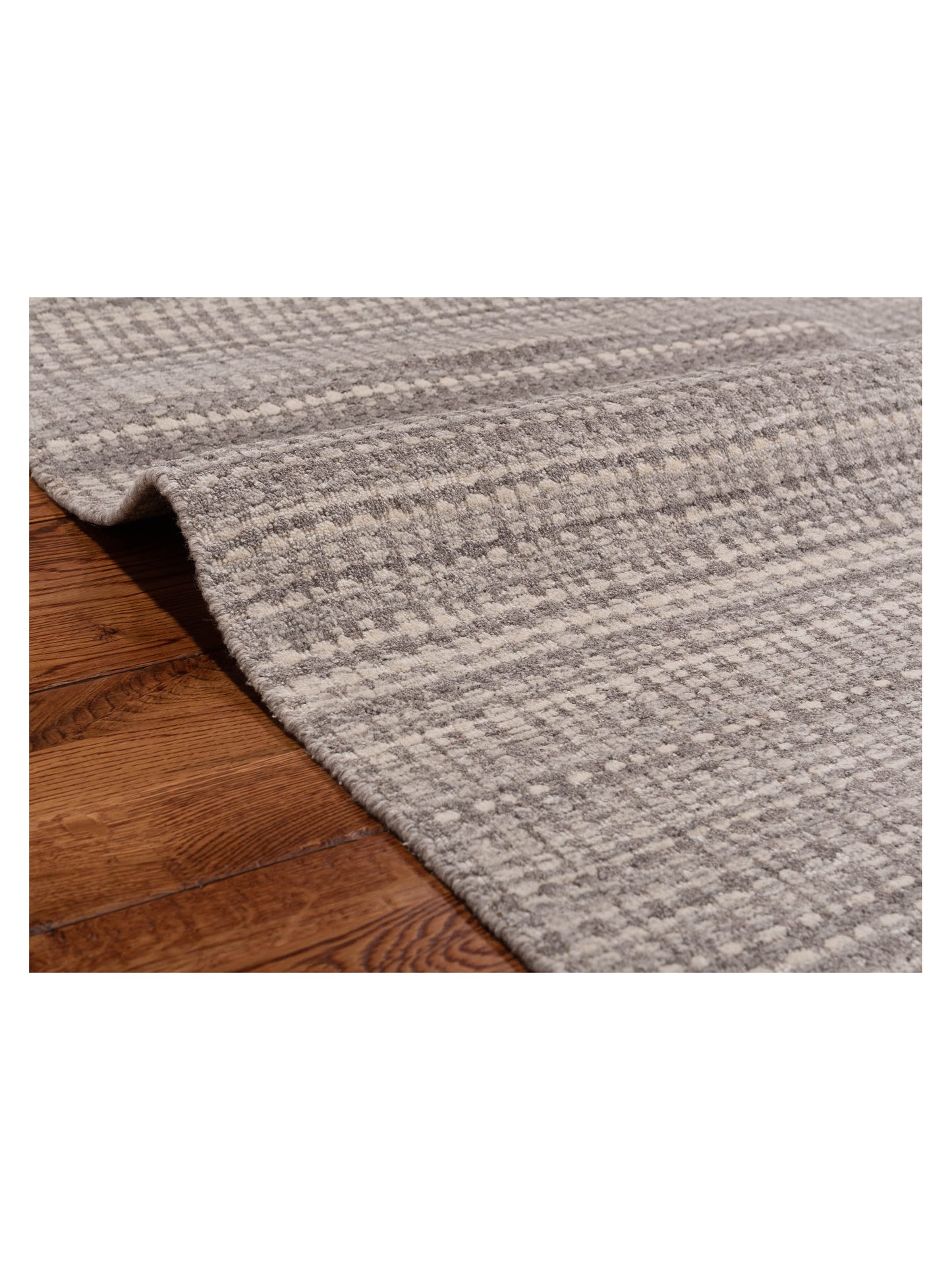 Himalayan 144821 Gray Ivory 4.1x6.1 Hand Knotted Rug