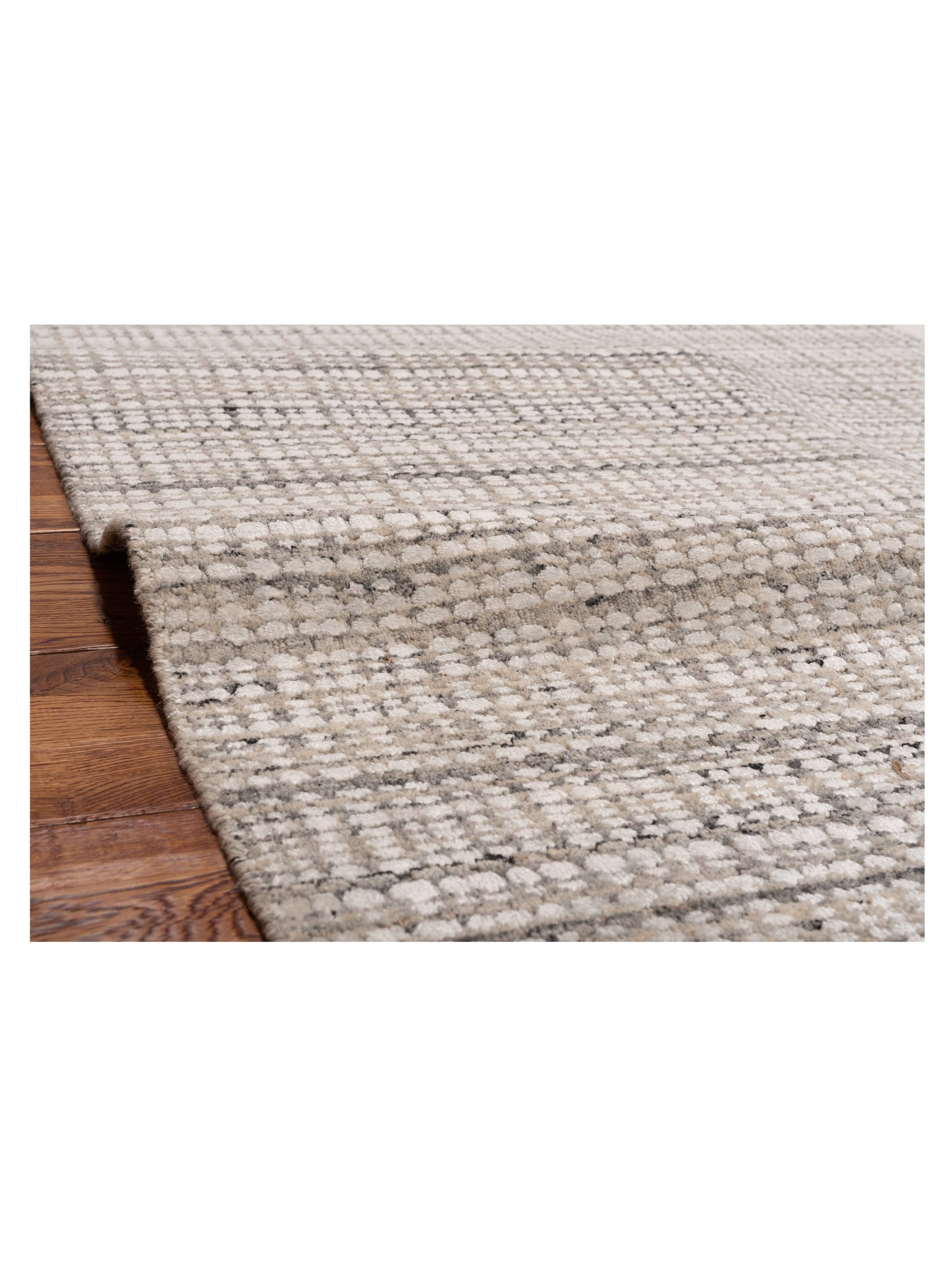 Himalayan 144826 Ivory Green 4.1x6.1 Hand Knotted Rug