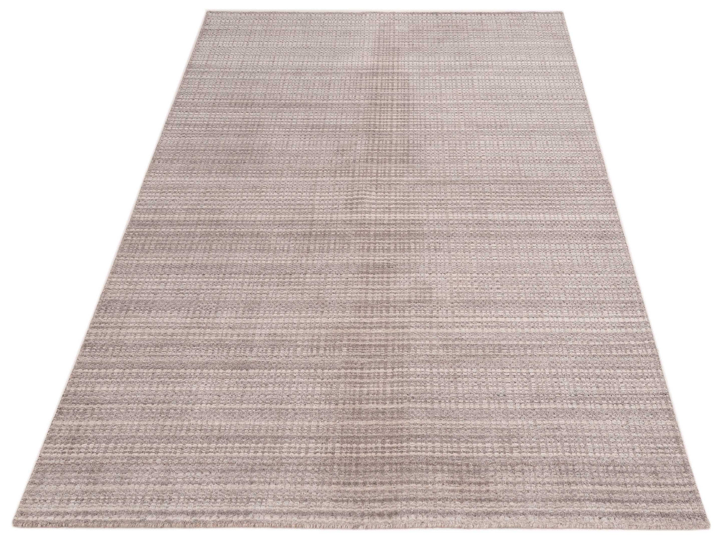 Himalayan 144829 Light Gray Light Gray 6x9 Hand Knotted Rug