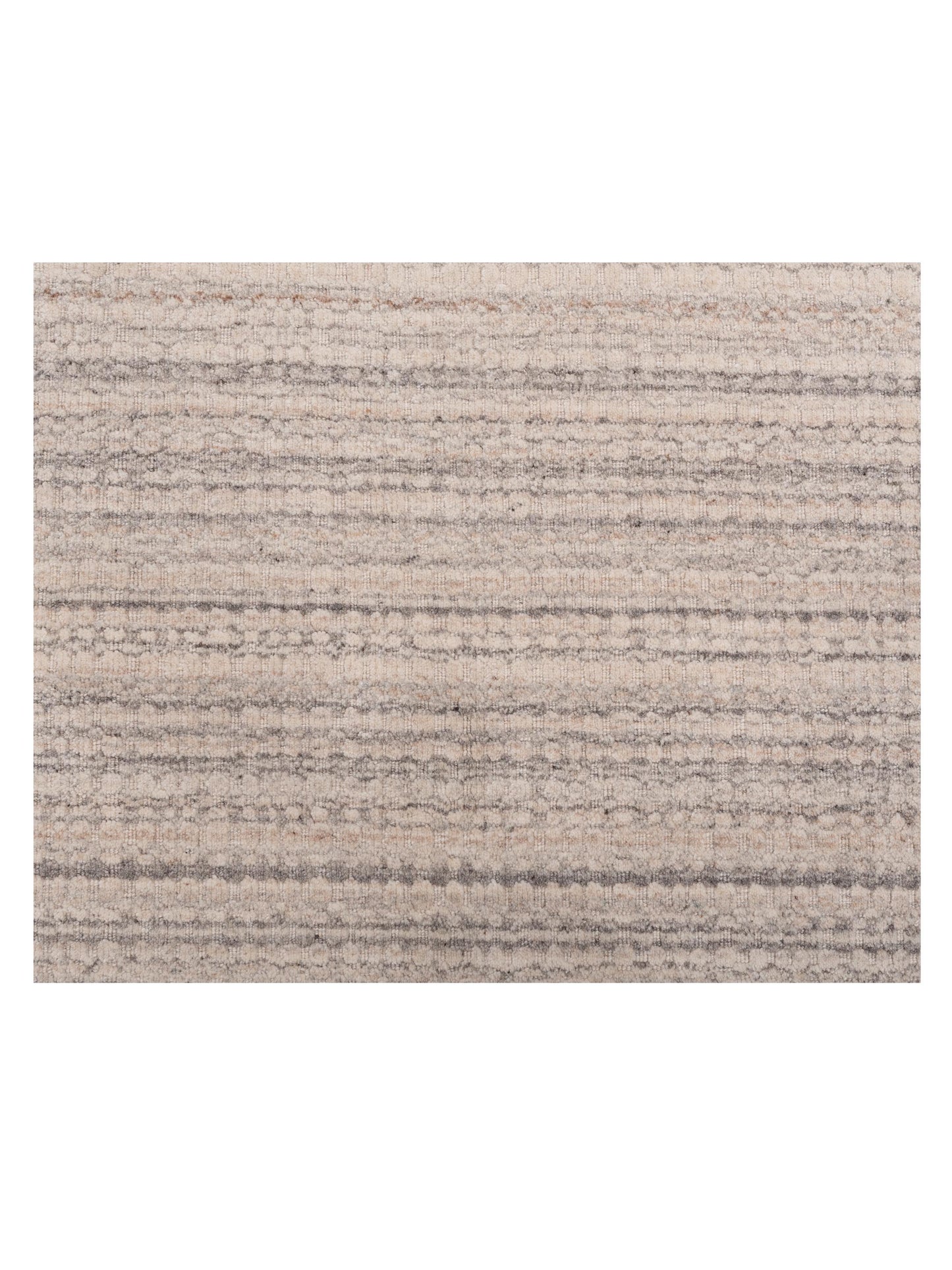 Himalayan 144835 Ivory Gray 3.1x5.1 Hand Knotted Rug