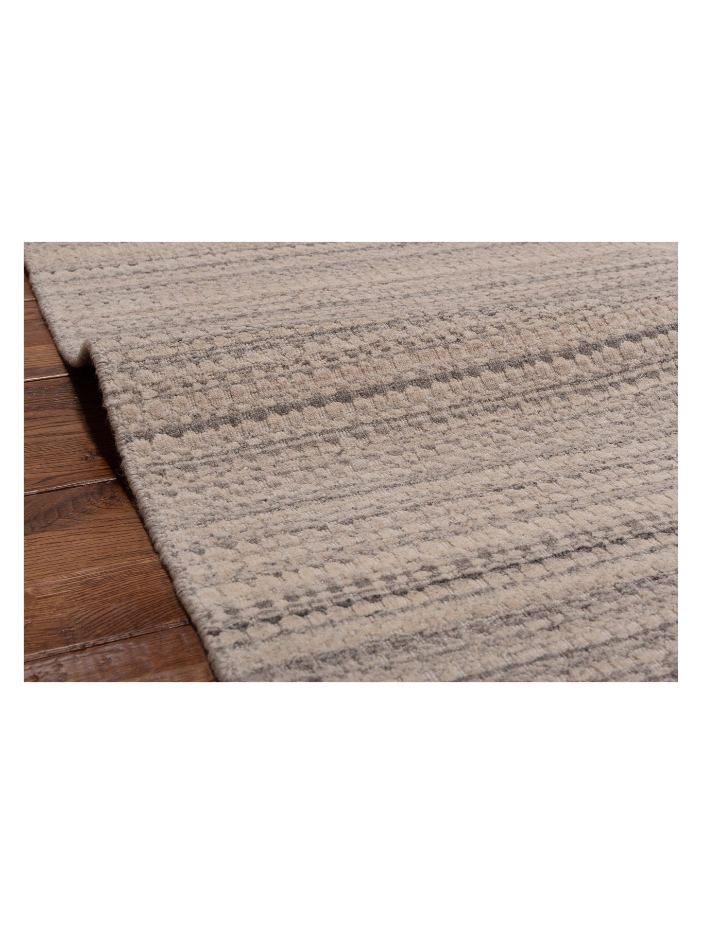 Himalayan 144835 Ivory Gray 3.1x5.1 Hand Knotted Rug