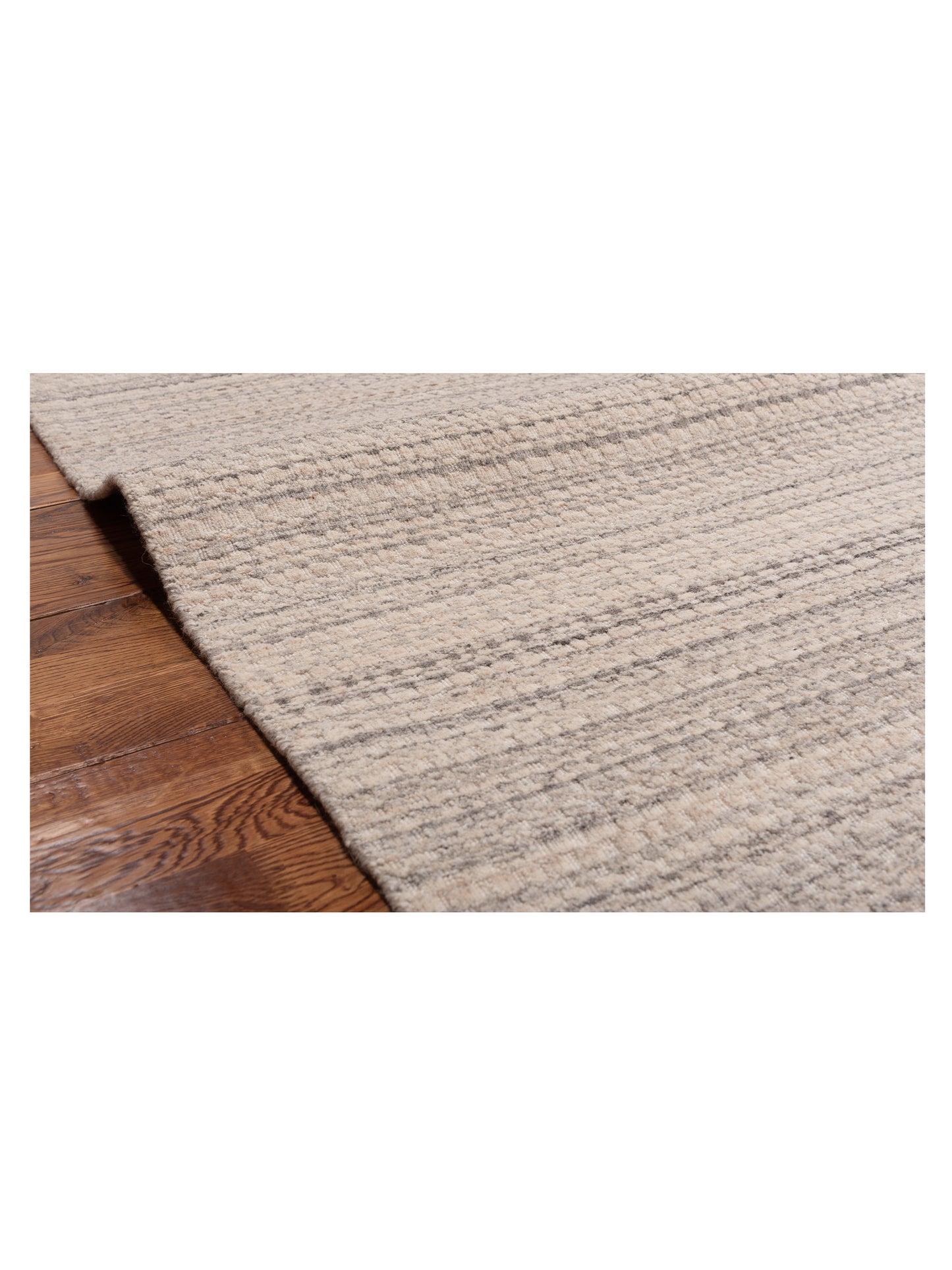 Himalayan 144843 Ivory Gray 3.1x5.1 Hand Knotted Rug